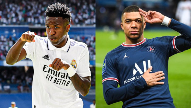 Vinicius se ha convertido en mejor jugador que Mbappé y solo hace falta ver sus datos Vinicius se ha convertido en mejor jugador que Mbappé y solo hace falta ver sus datos