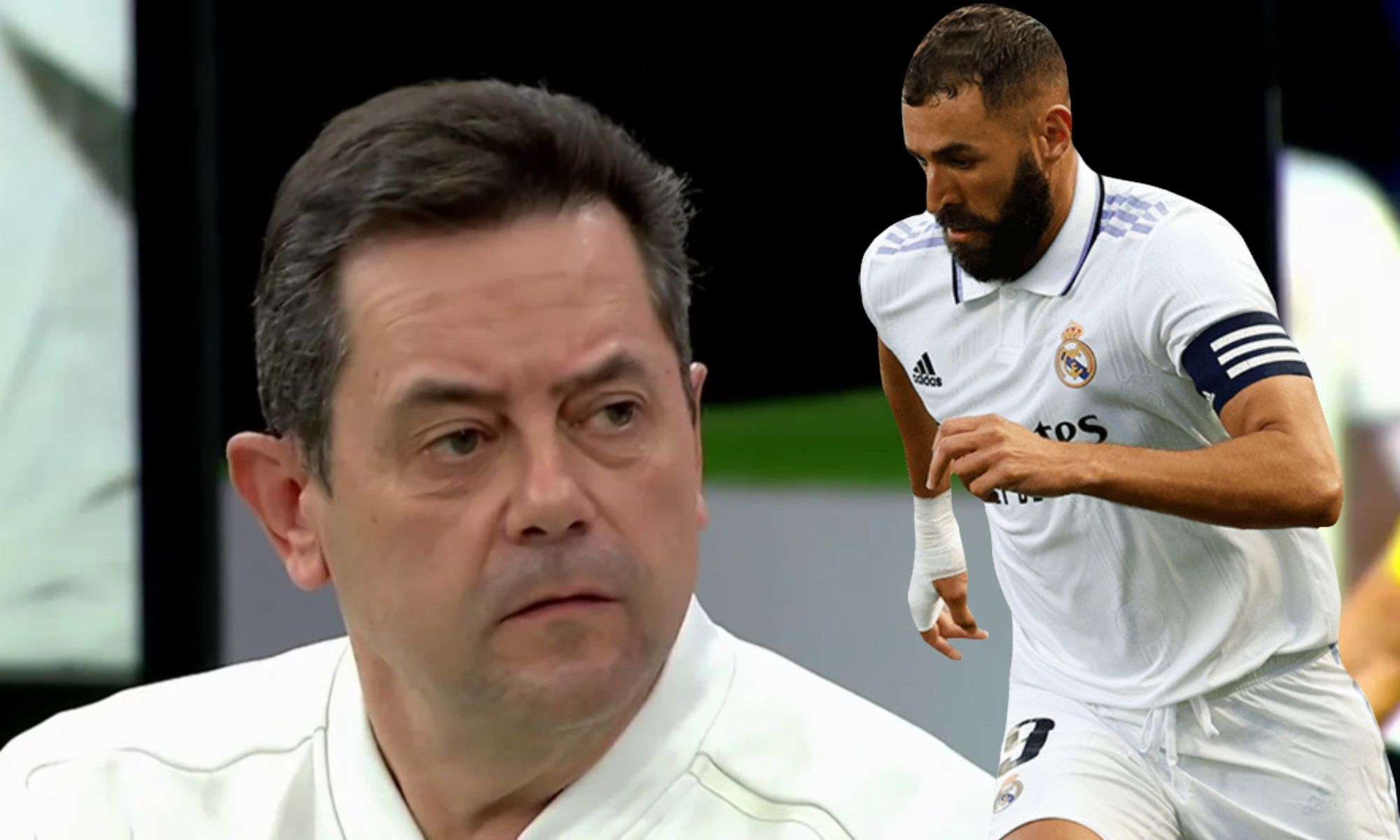 Tomás Roncero y Benzema