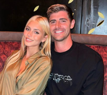 Mishel Gerzig y Thibaut Courtois