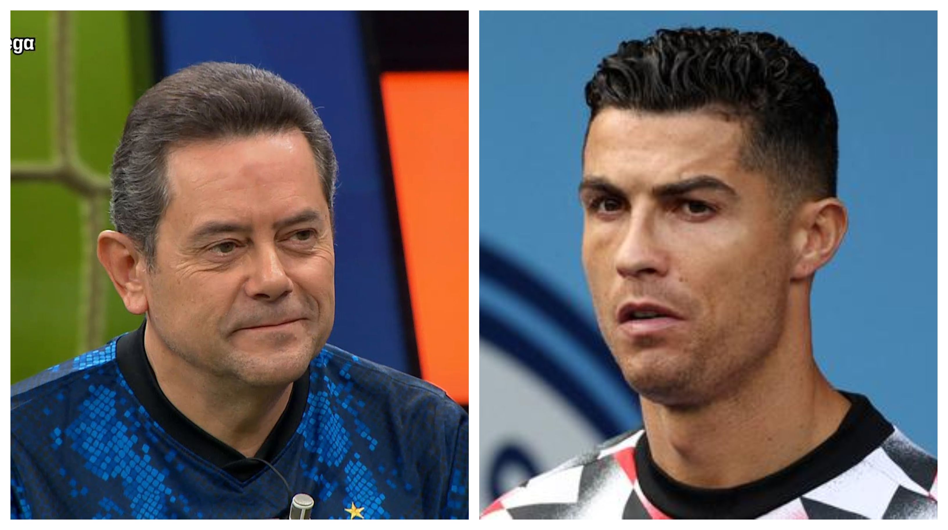 Tomás Roncero y Cristiano Ronaldo Tomás Roncero y Cristiano Ronaldo