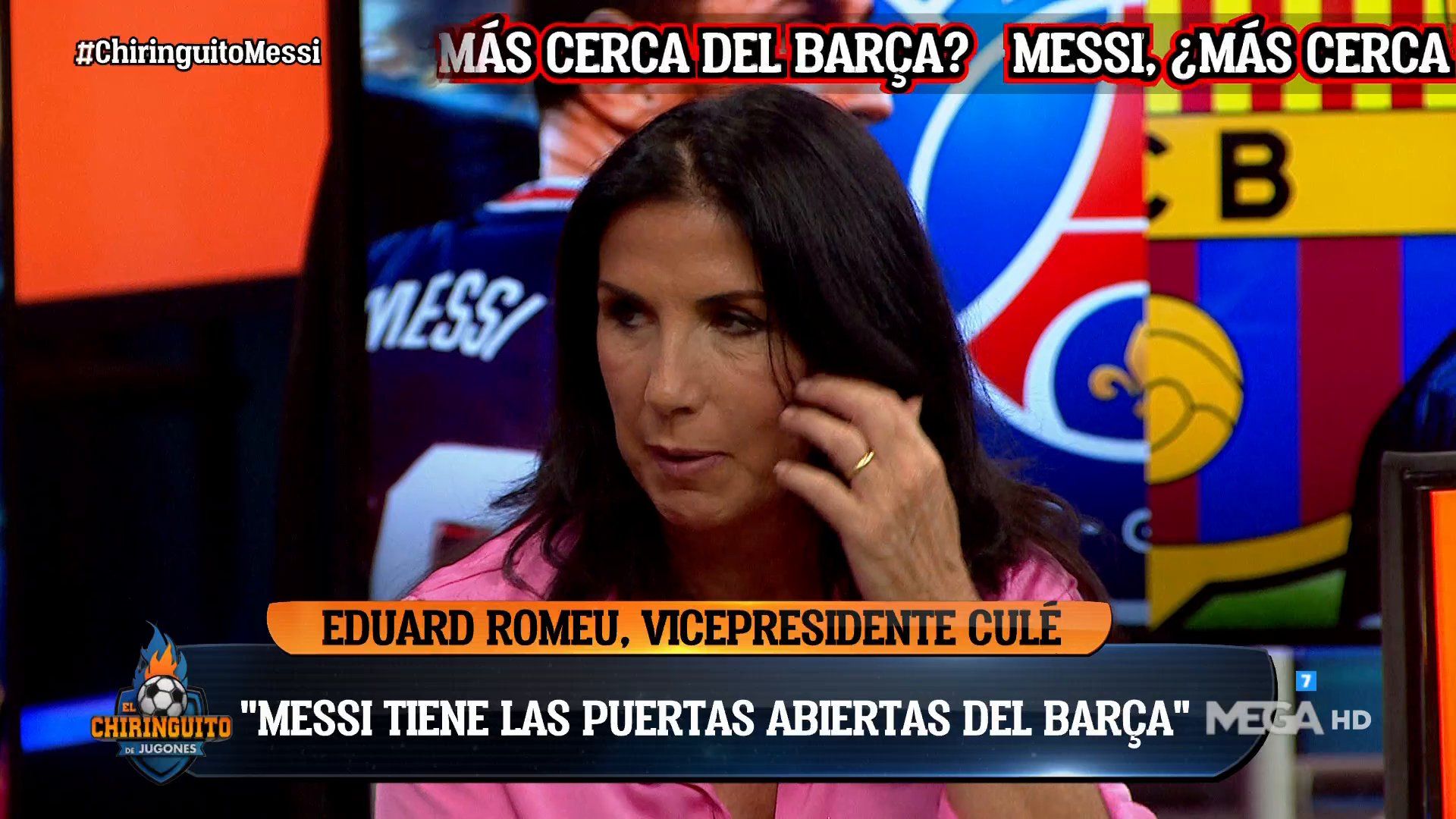 Cristina Cubero en 'El Chiringuito' de ayer