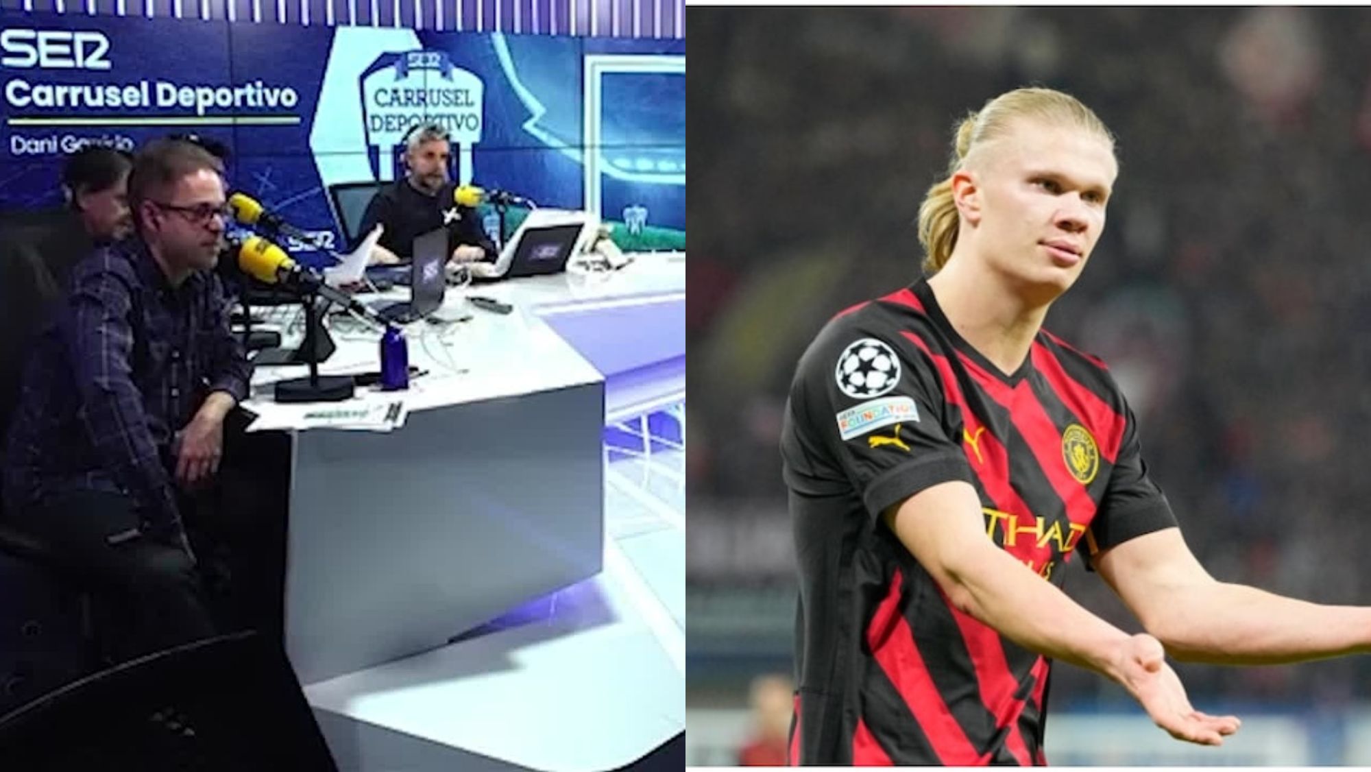 El periodista de la SER que ve a Haaland en el Real Madrid: "Terminará aquí"