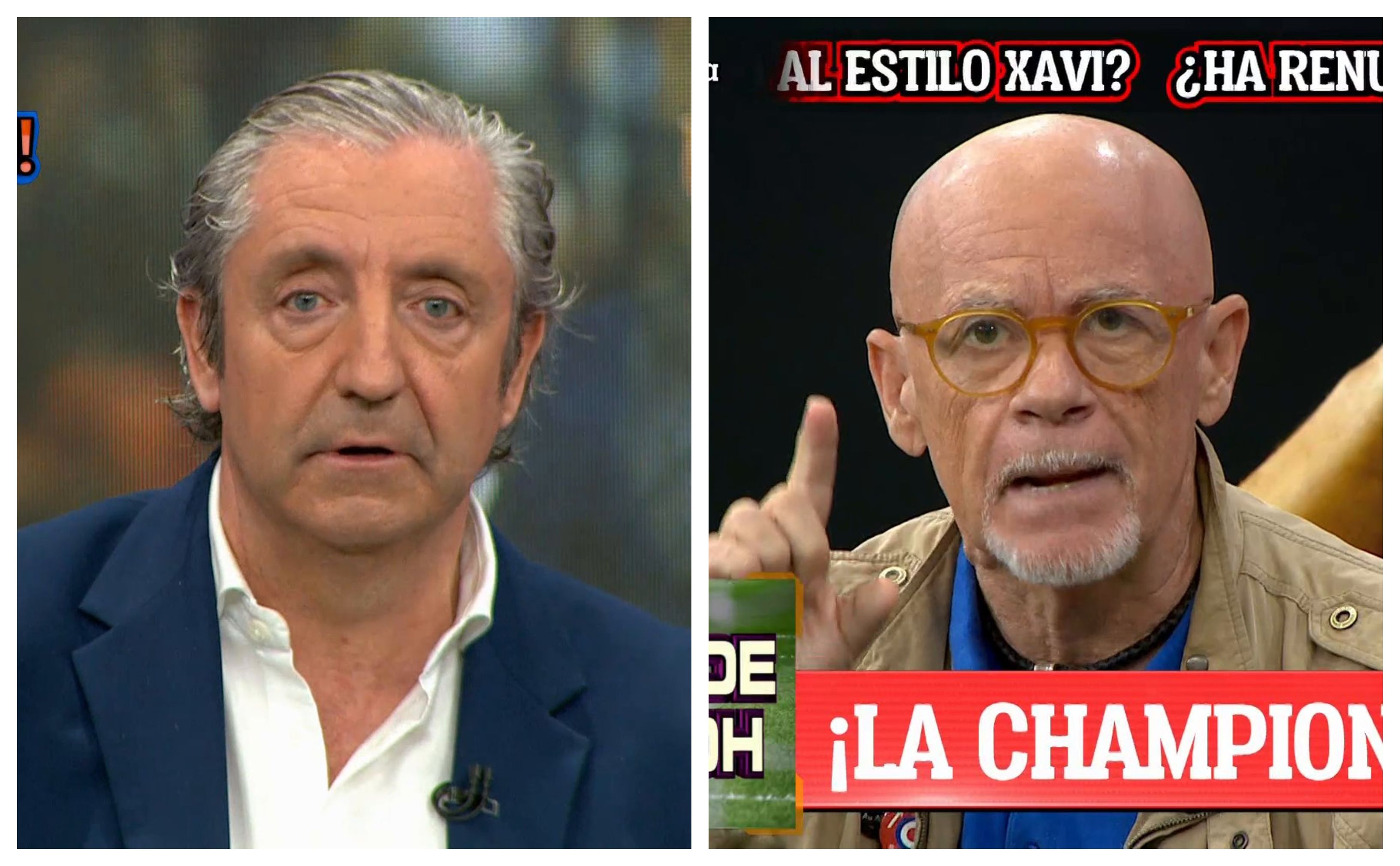 Josep Pedrerol y Alfredo Duro
