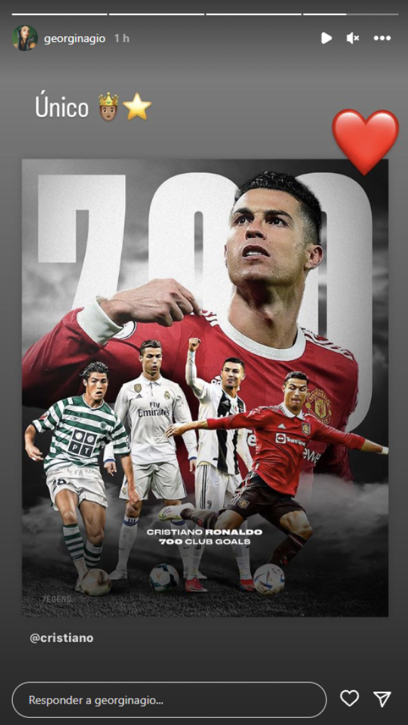 La dedicatoria especial de Georgina La dedicatoria especial de Georgina