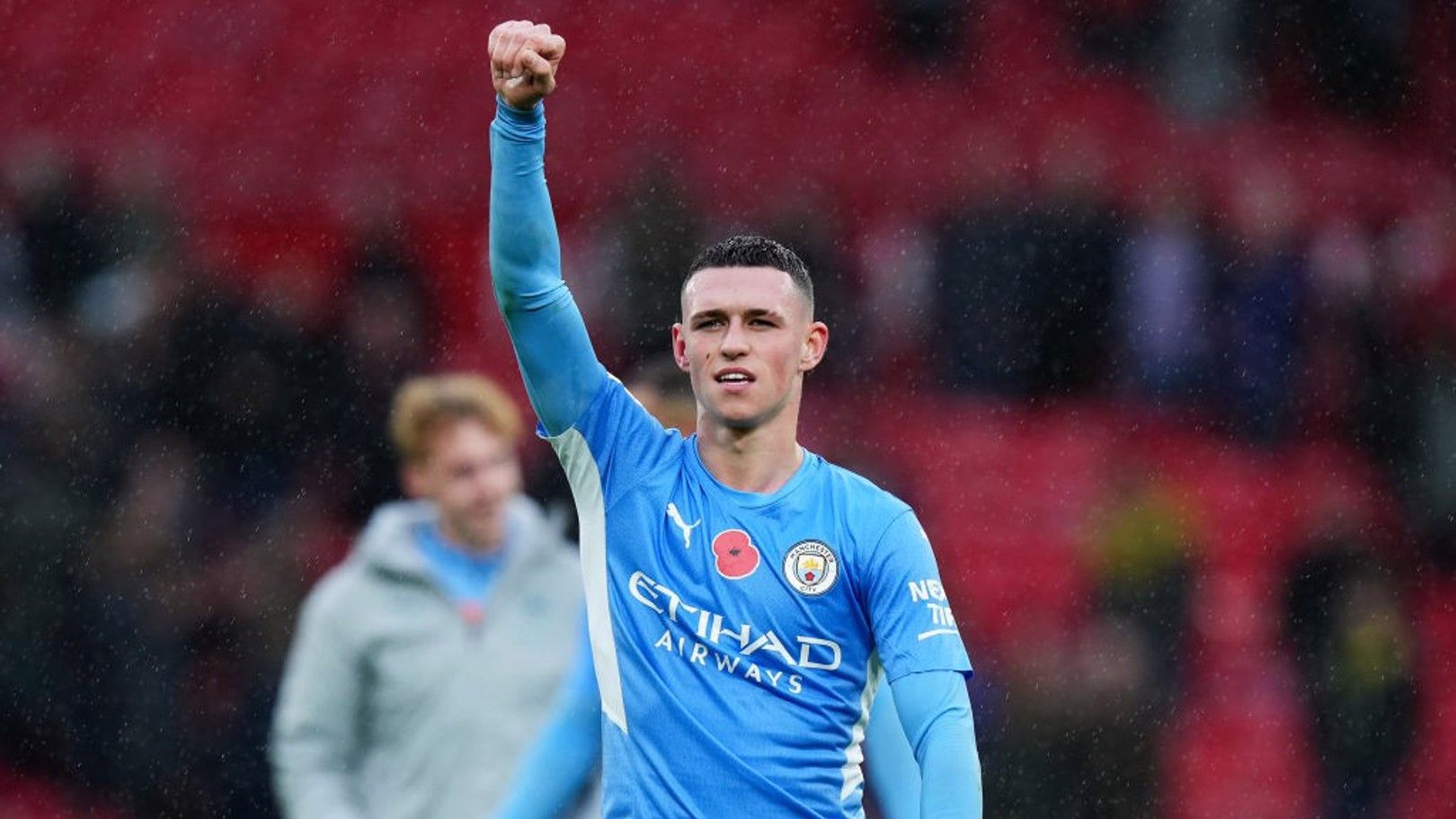 Phil Foden en un partido con el City
