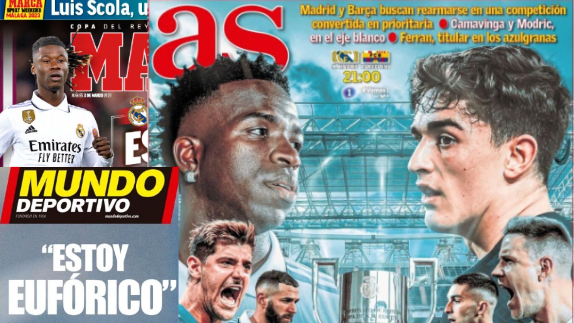Portadas de hoy de la prensa deportiva, 2 de marzo