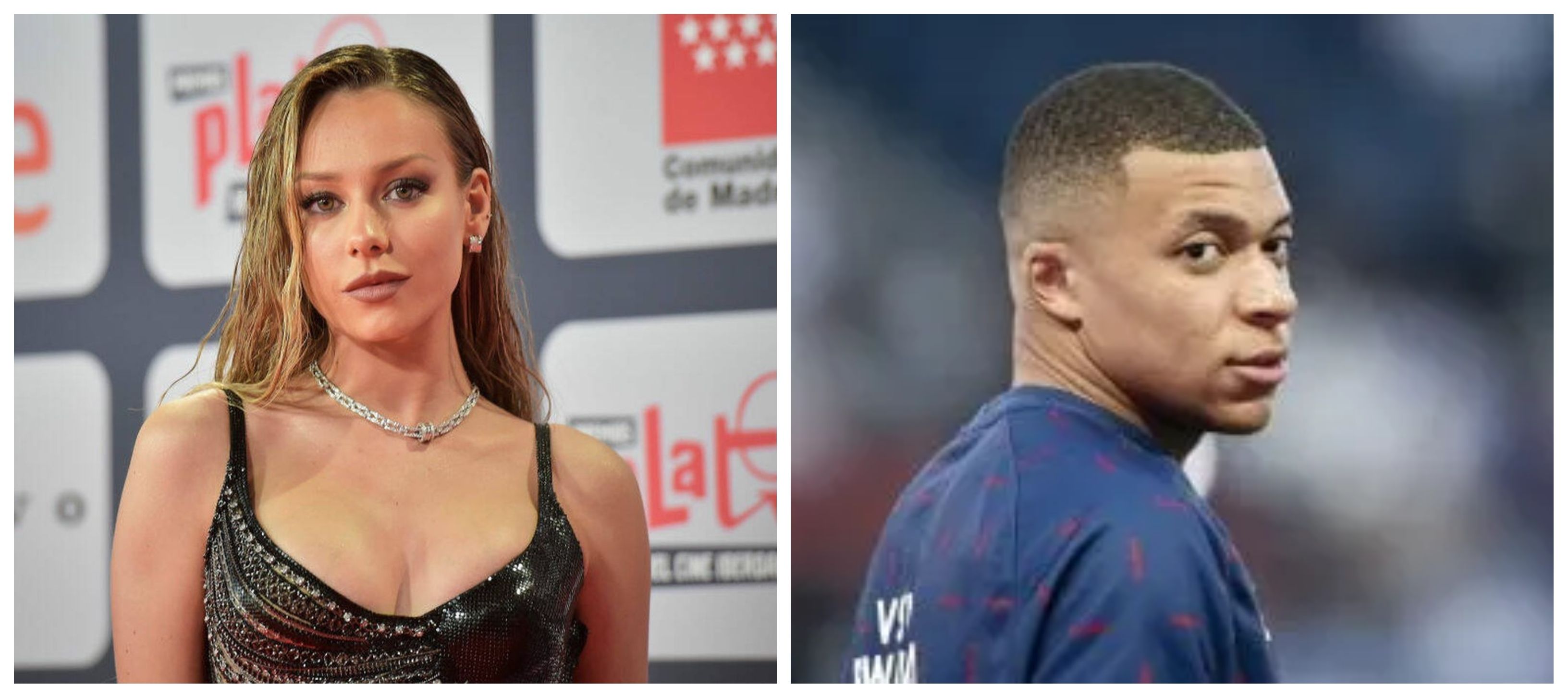 Kylian Mbappé y Ester Expósito