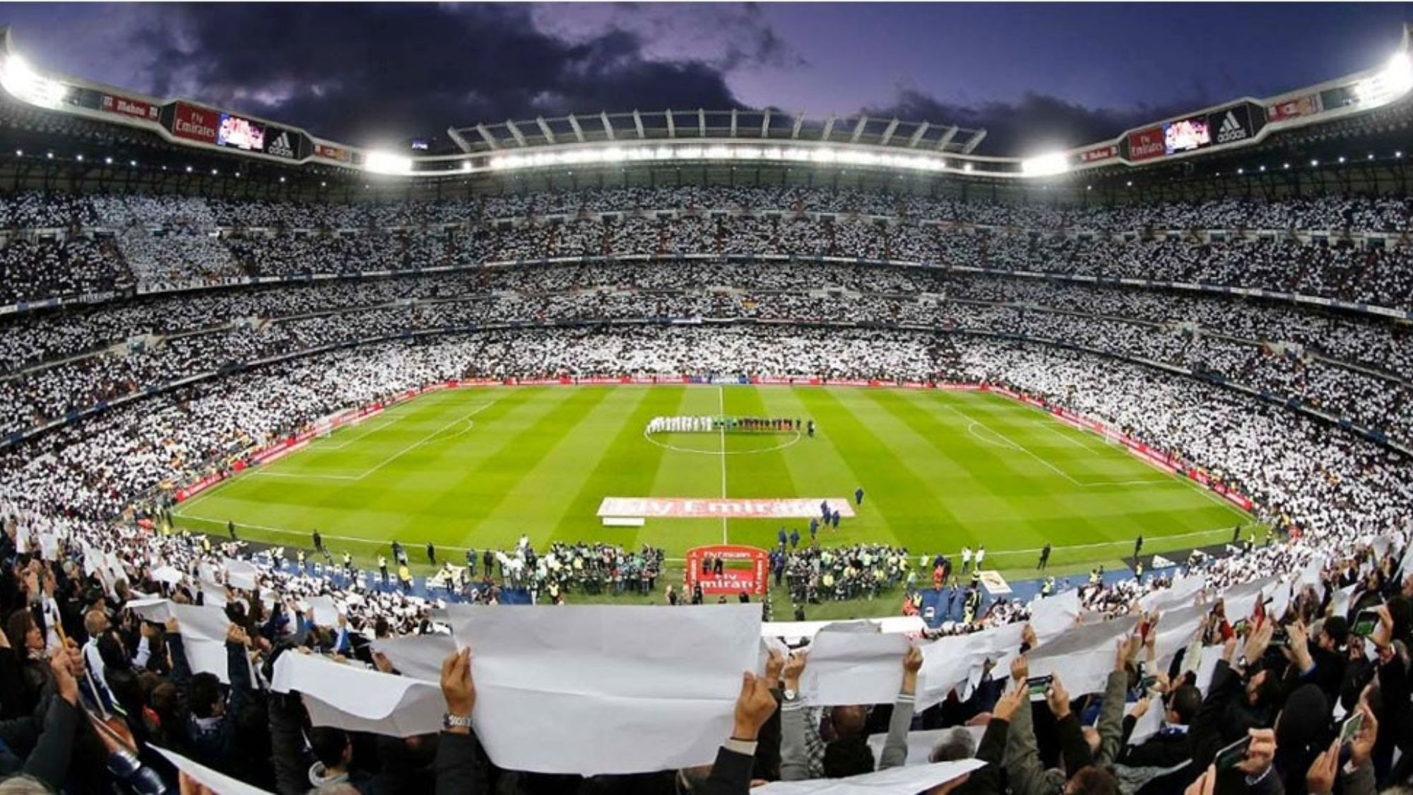 Aforo récord hoy en el Bernabéu para el clásico contra el Barça