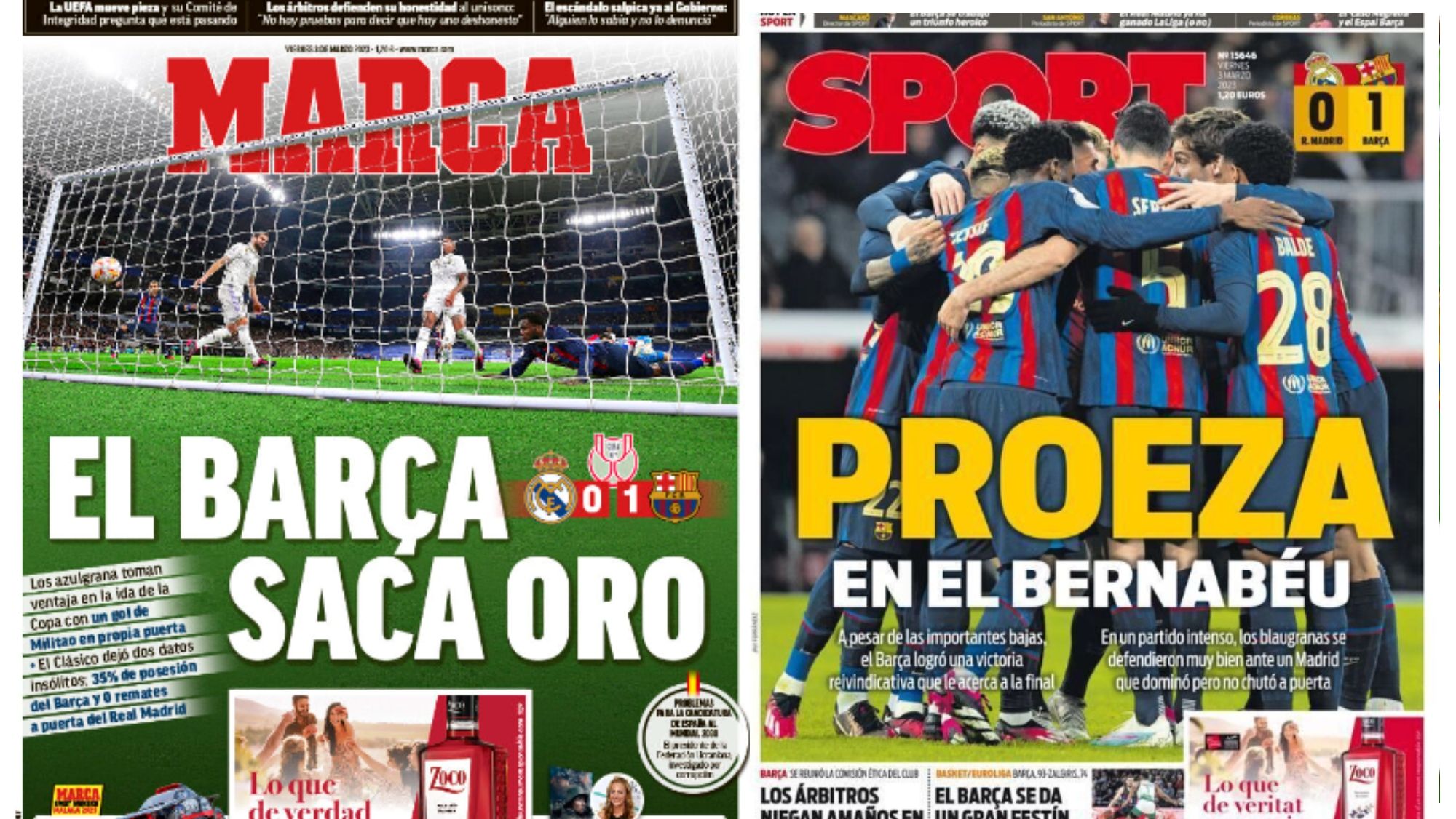 Portadas 3 de marzo