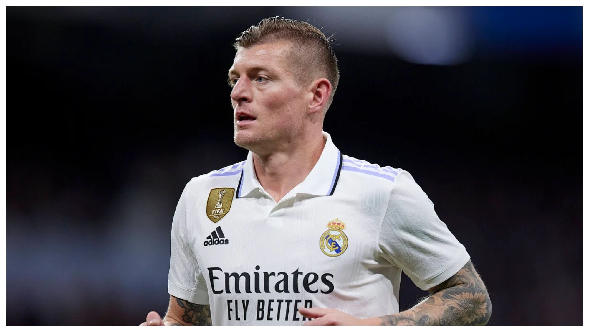 Toni Kroos con el Real Madrid