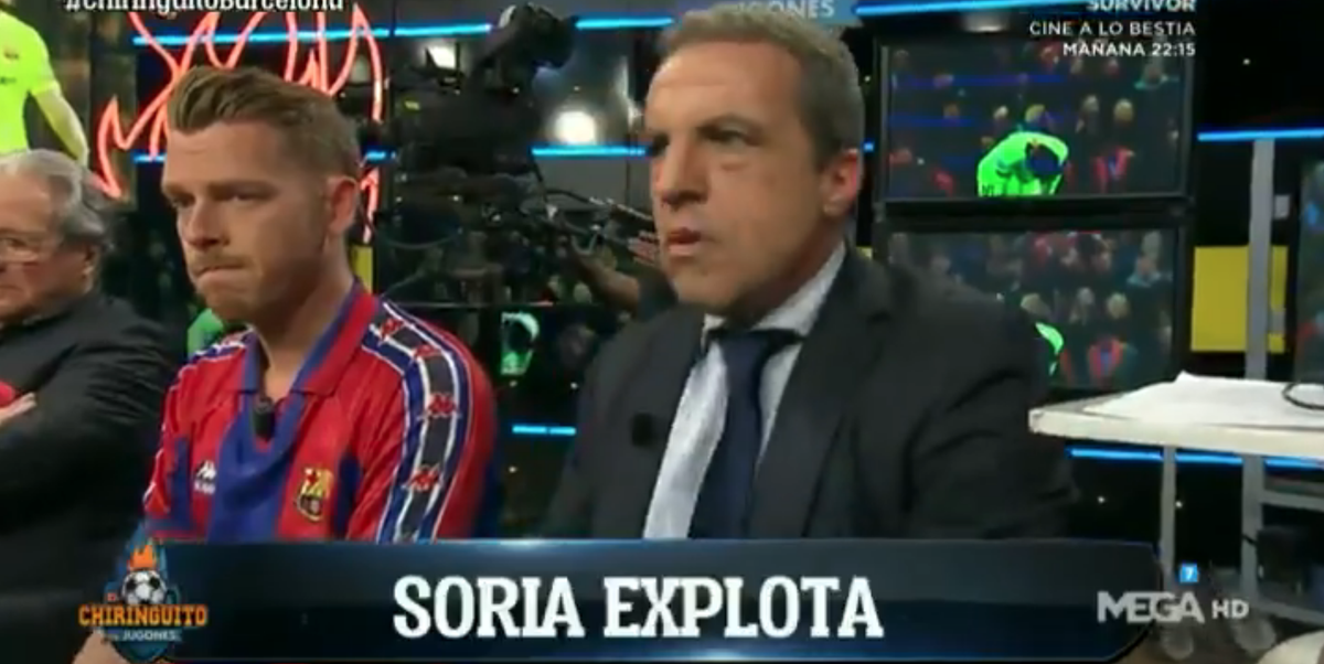 Cristóbal Soria explota con la victoria en Liga del Madrid Cristóbal Soria explota con la victoria en Liga del Madrid