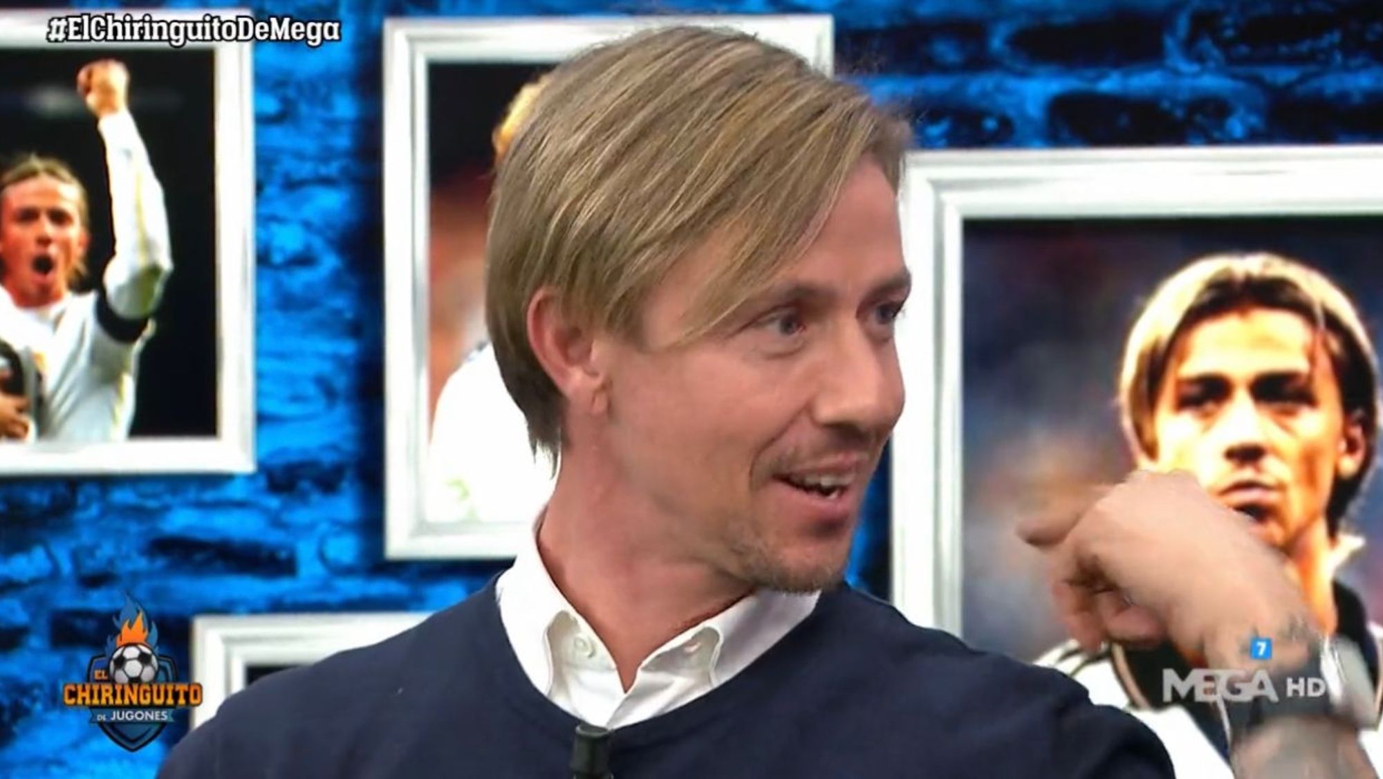 Guti, anoche en El Chiringuito