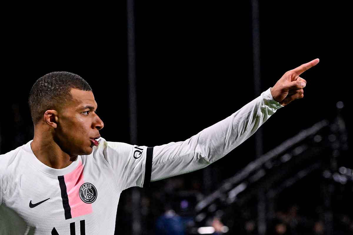 Mbappe con el PSG