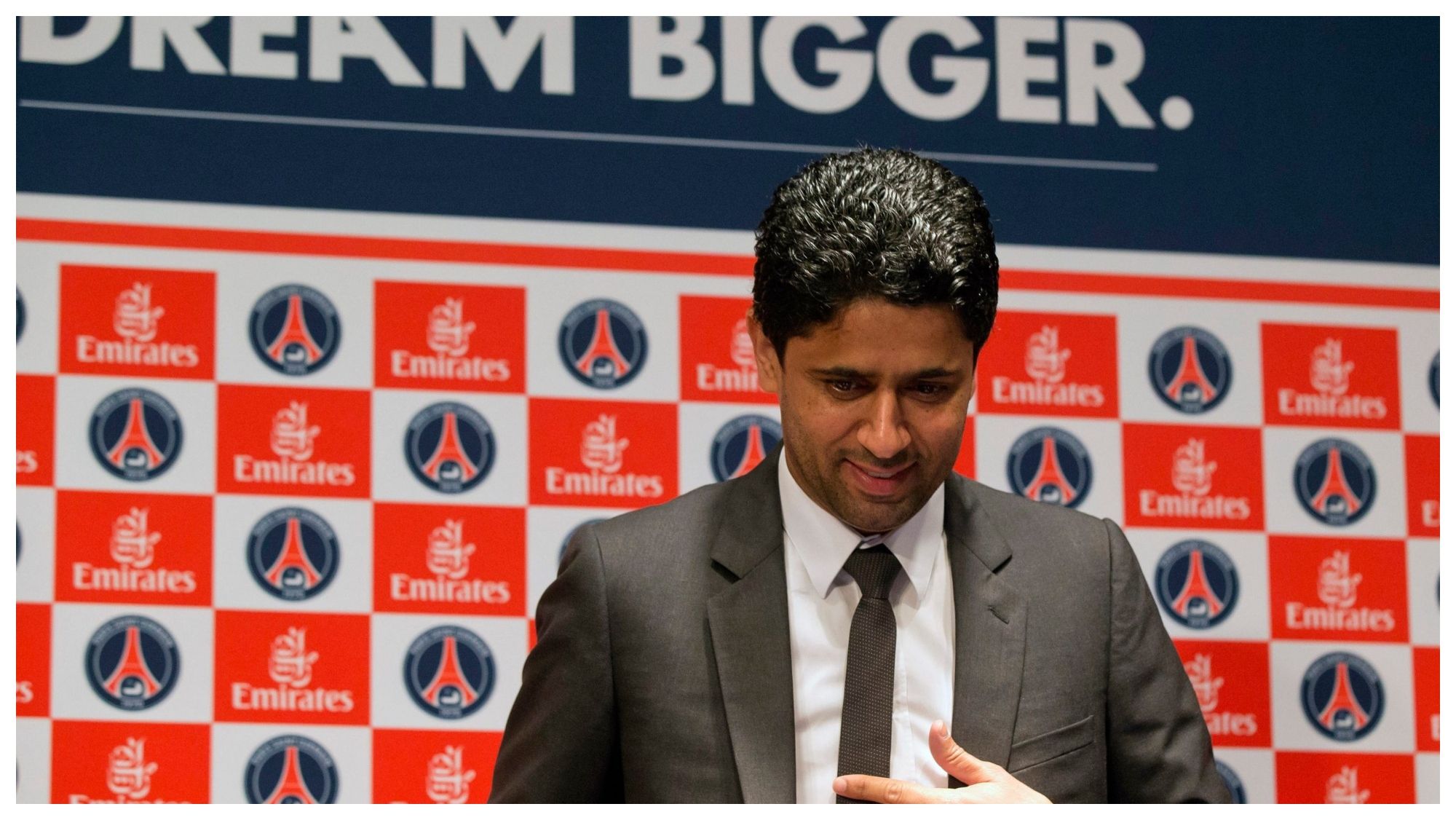 Nasser Al-Khelaïfi máximo representante del PSG Nasser Al-Khelaïfi máximo representante del PSG