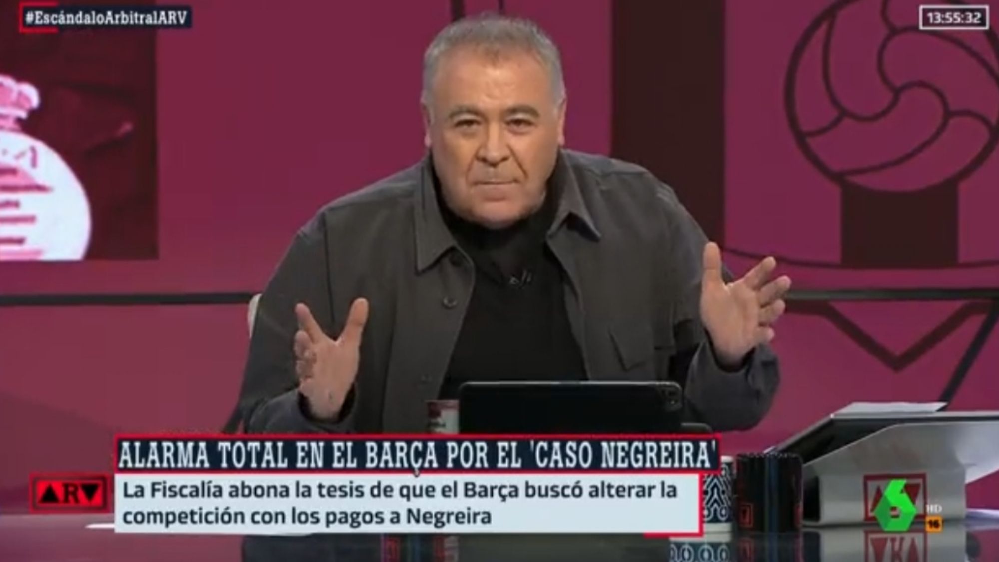 Ferreras saca el látigo contra el Barça por el caso Negreira: "Tenemos pruebas"