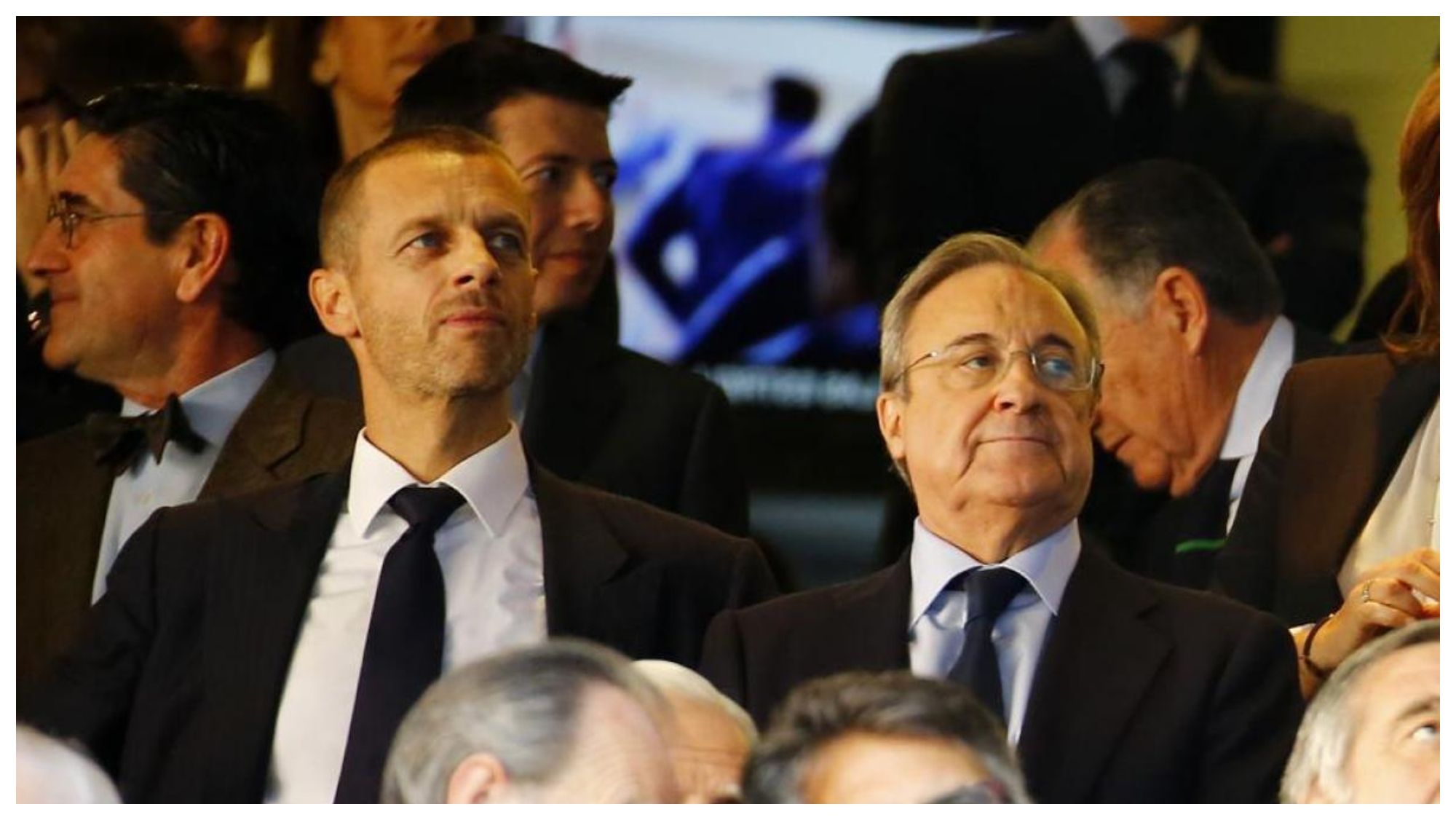 Aleksander Ceferín y Florentino Pérez Aleksander Ceferín y Florentino Pérez