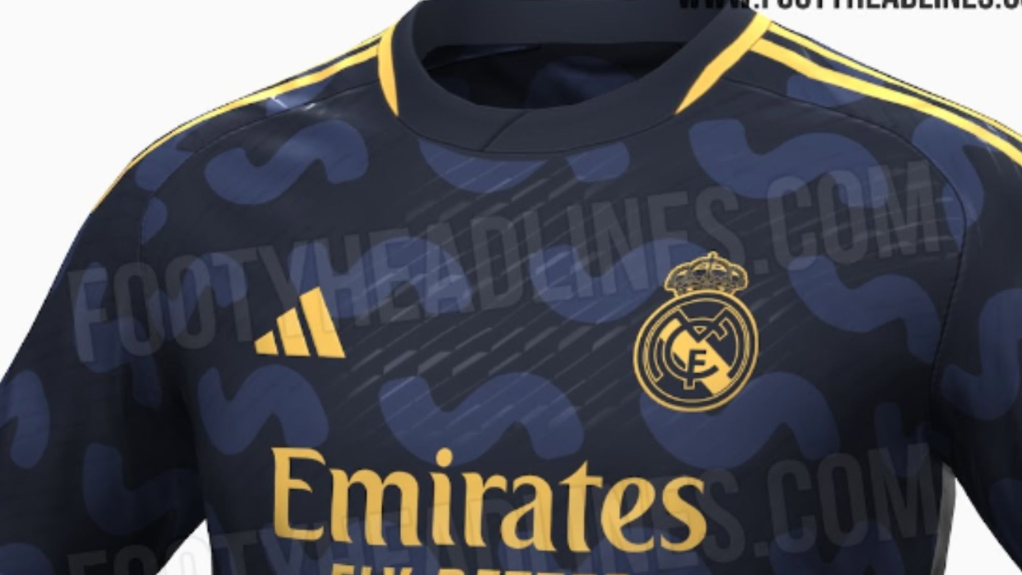 Camiseta Real Madrid Jr 23/24 - Marino