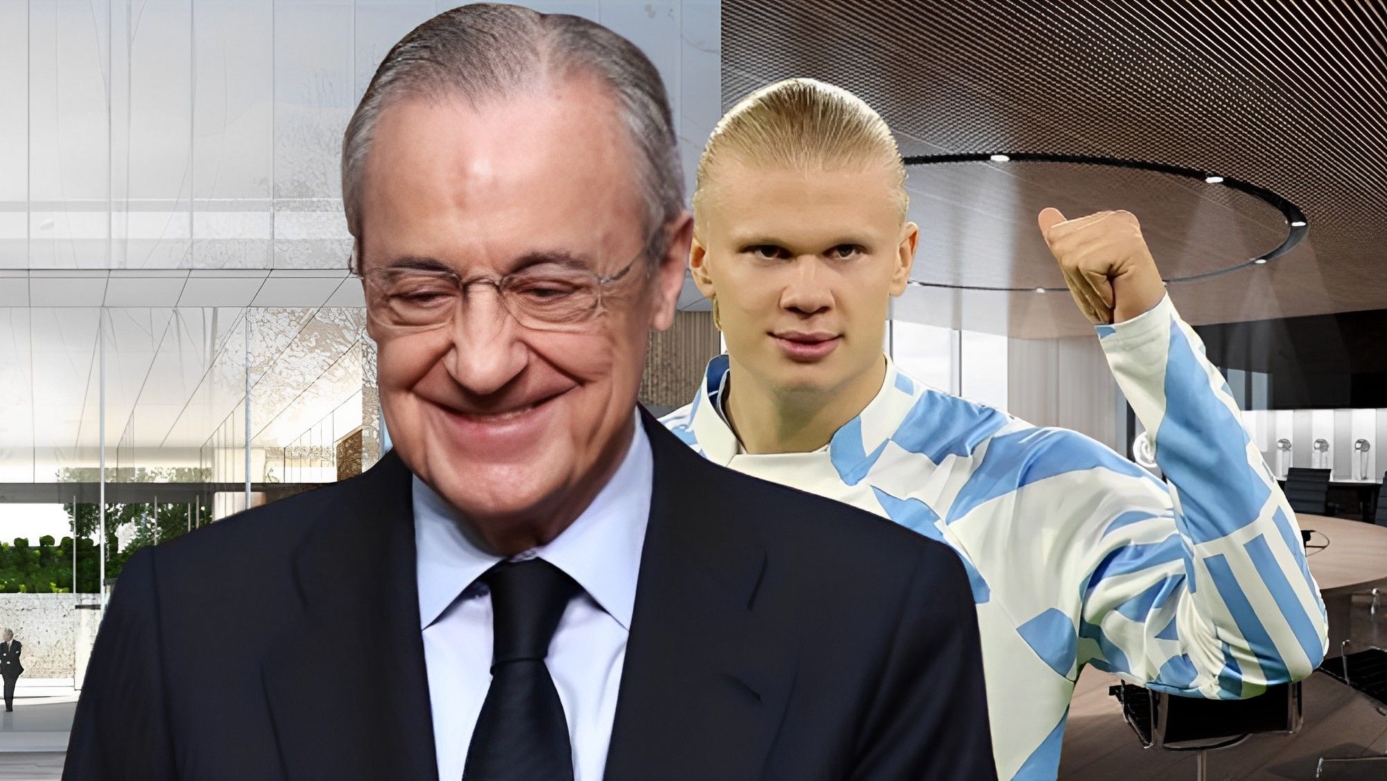 Florentino y Haaland