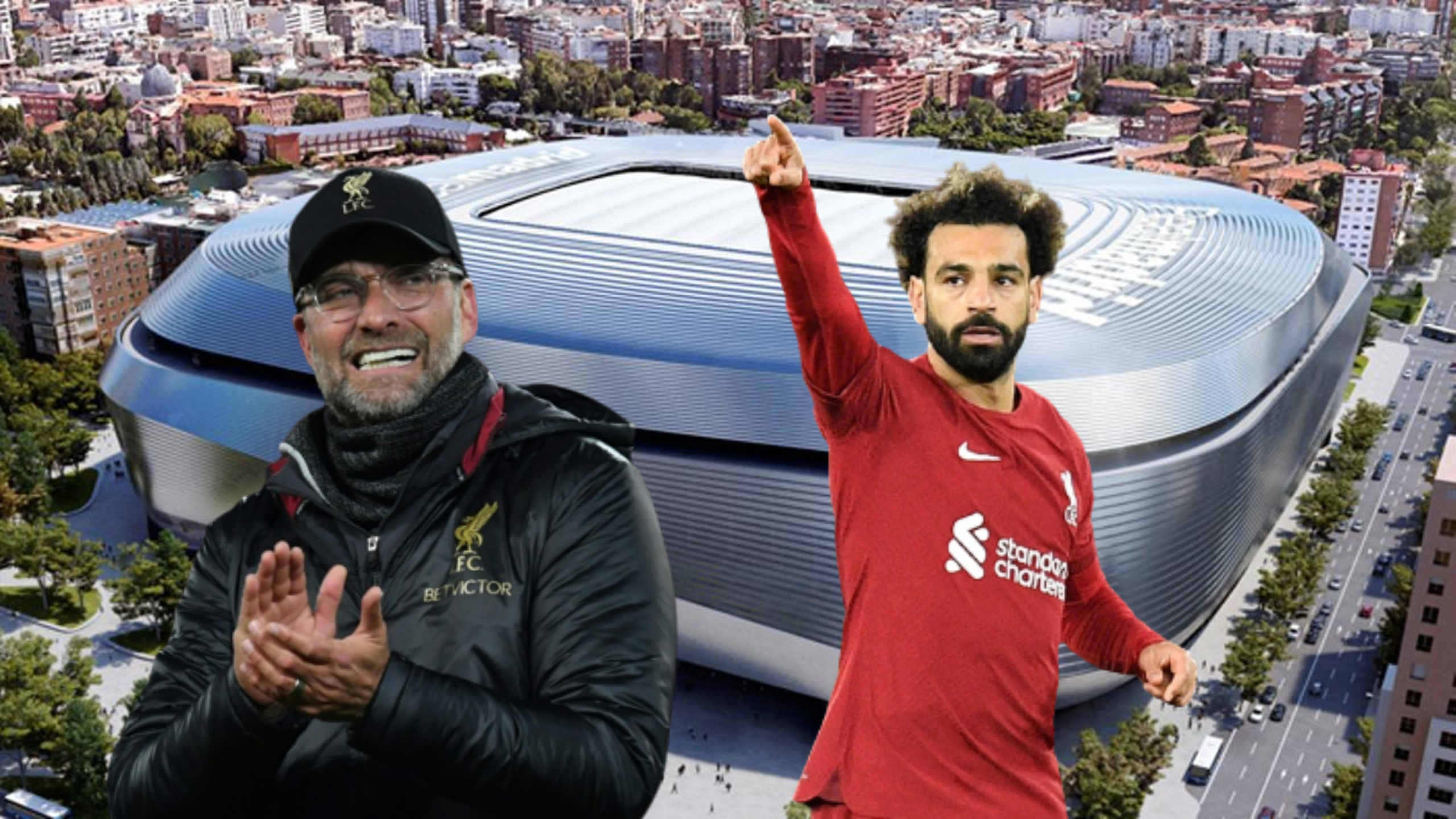 Klopp y Salah tienen muy maalos números frente al Real Madrid Klopp y Salah tienen muy maalos números frente al Real Madrid