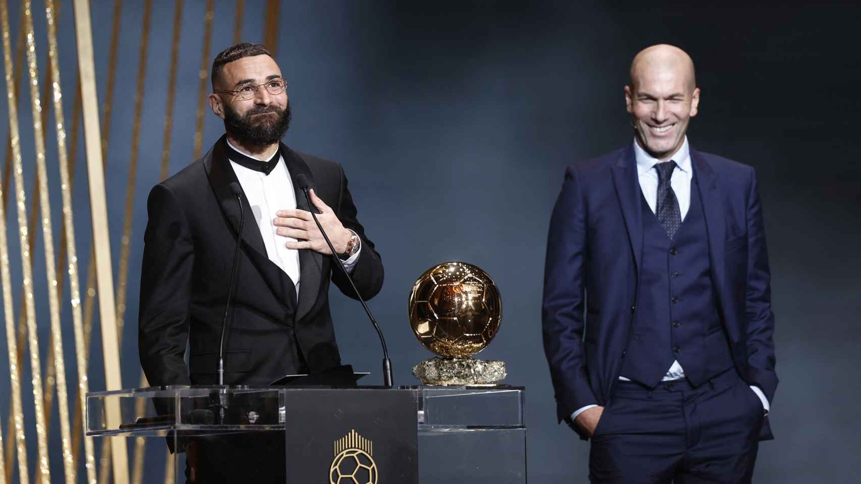 Karim Benzema agradecido por conquistar ese Balón de Oro Karim Benzema agradecido por conquistar ese Balón de Oro