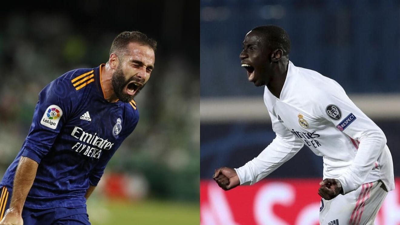 Carvajal y Mendy son dos seguros de vida para el Real Madrid