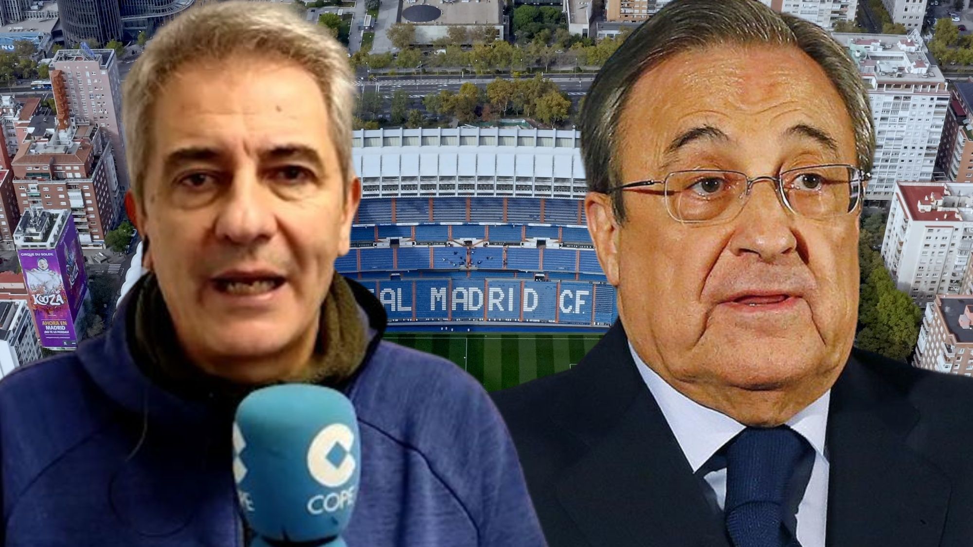 Manolo Lama y Florentino Pérez han cruzado polémicas declaraciones  Manolo Lama y Florentino Pérez han cruzado polémicas declaraciones