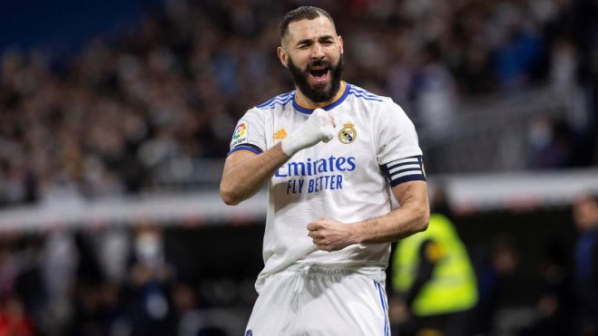 la liga real madrid atletico madrid karim benzema