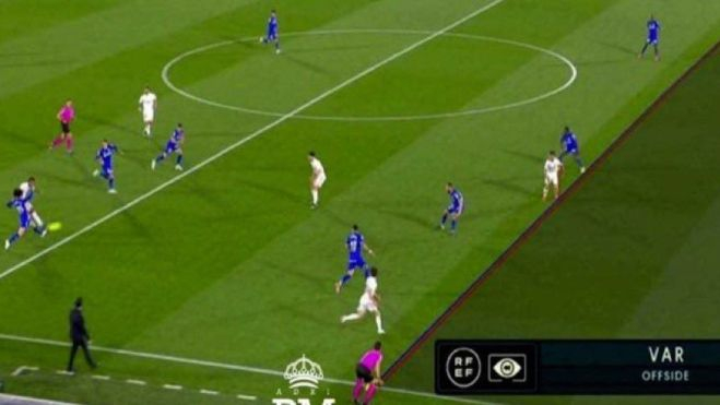 La polémica jugada de Mariano Díaz La polémica jugada de Mariano Díaz