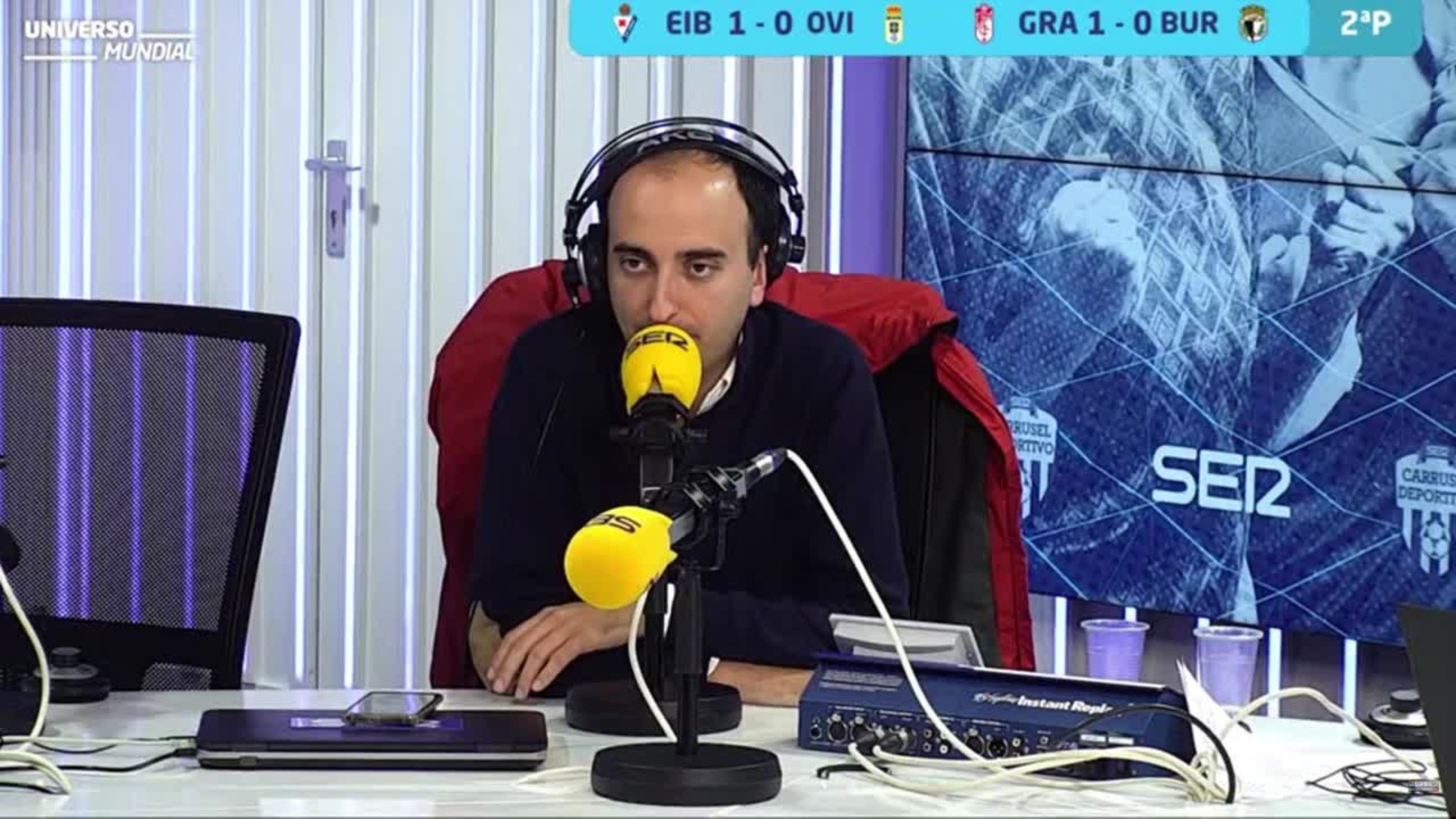 Antón Meana en la Cadena Ser