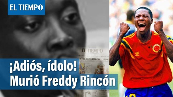 Muere Freddy Rincón: El gran ídolo colombiano Muere Freddy Rincón: El gran ídolo colombiano