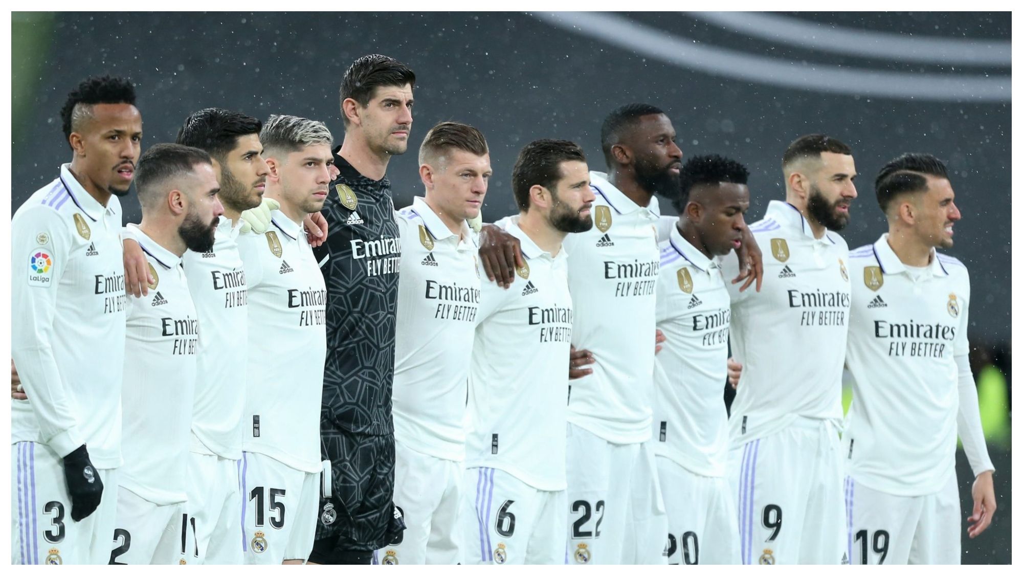 Jugadores del Real Madrid