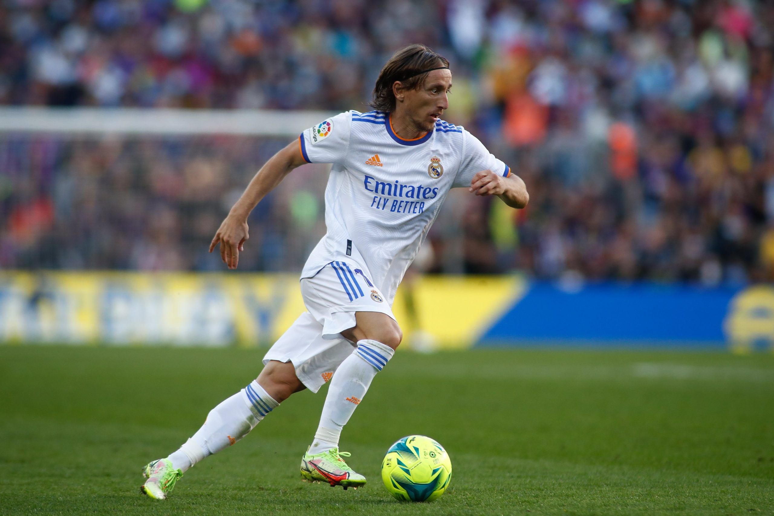 Luka Modric logró ayer un nuevo récord en el Real Madrid