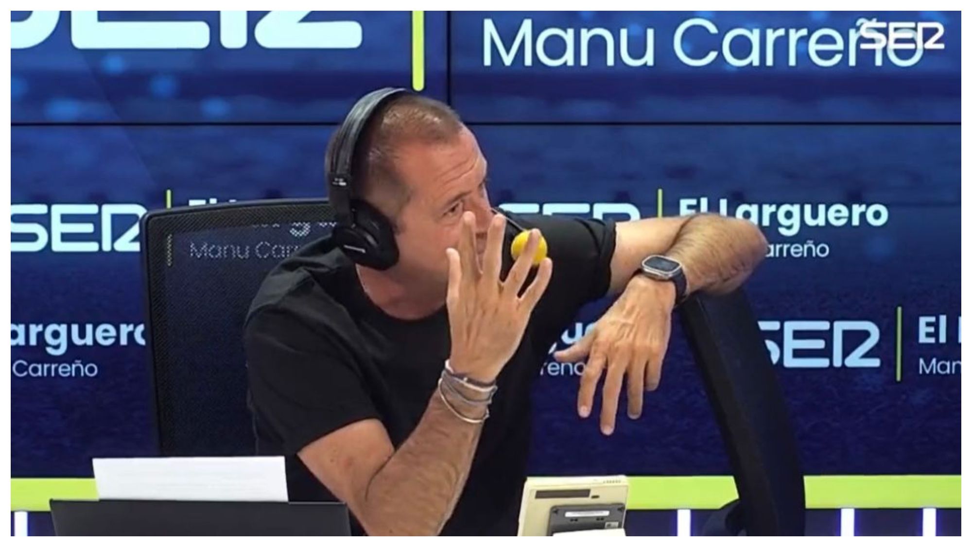 Manu Carreño en la Cadena Ser