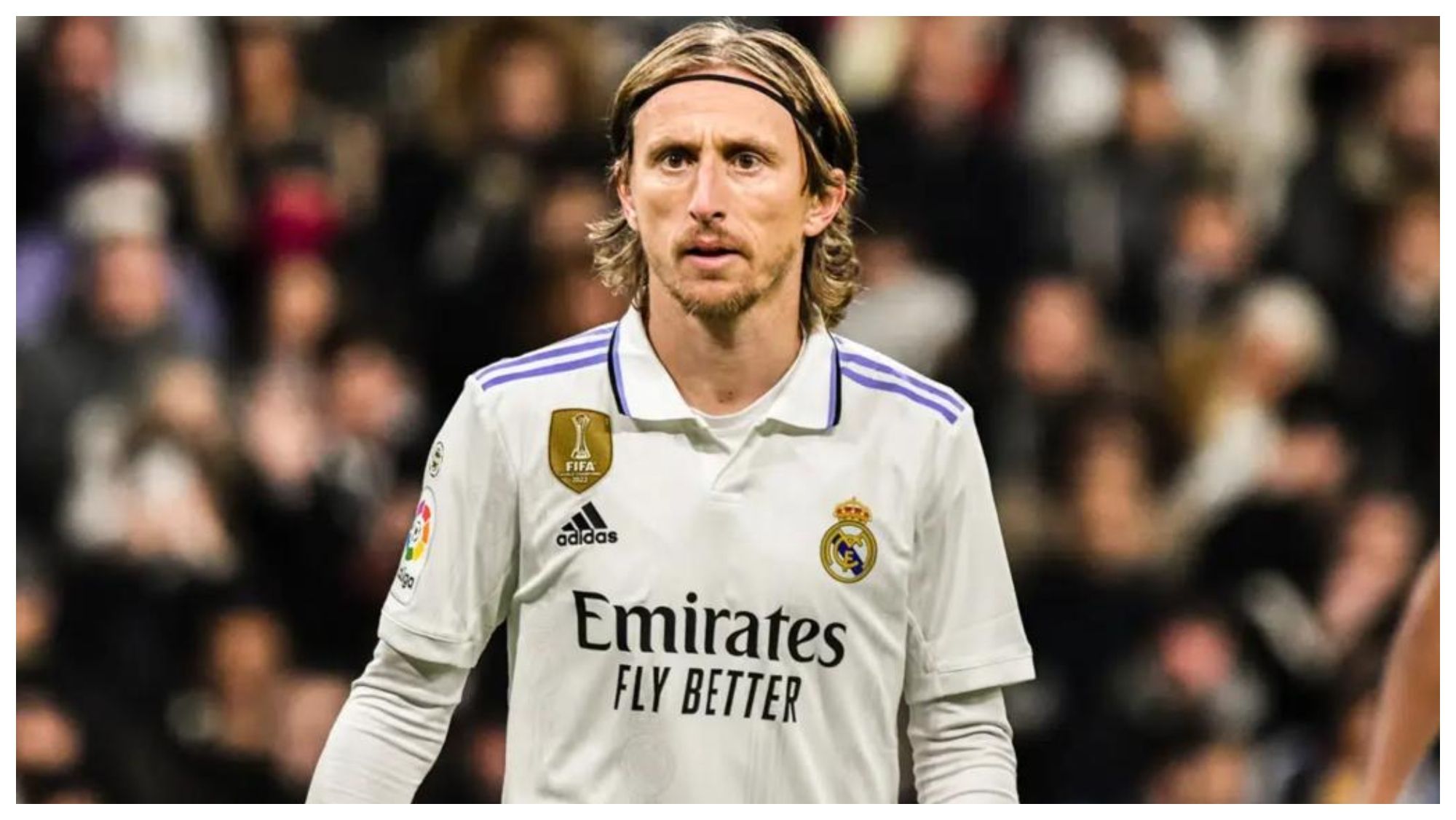 Luka Modric con el Real Madrid Luka Modric con el Real Madrid