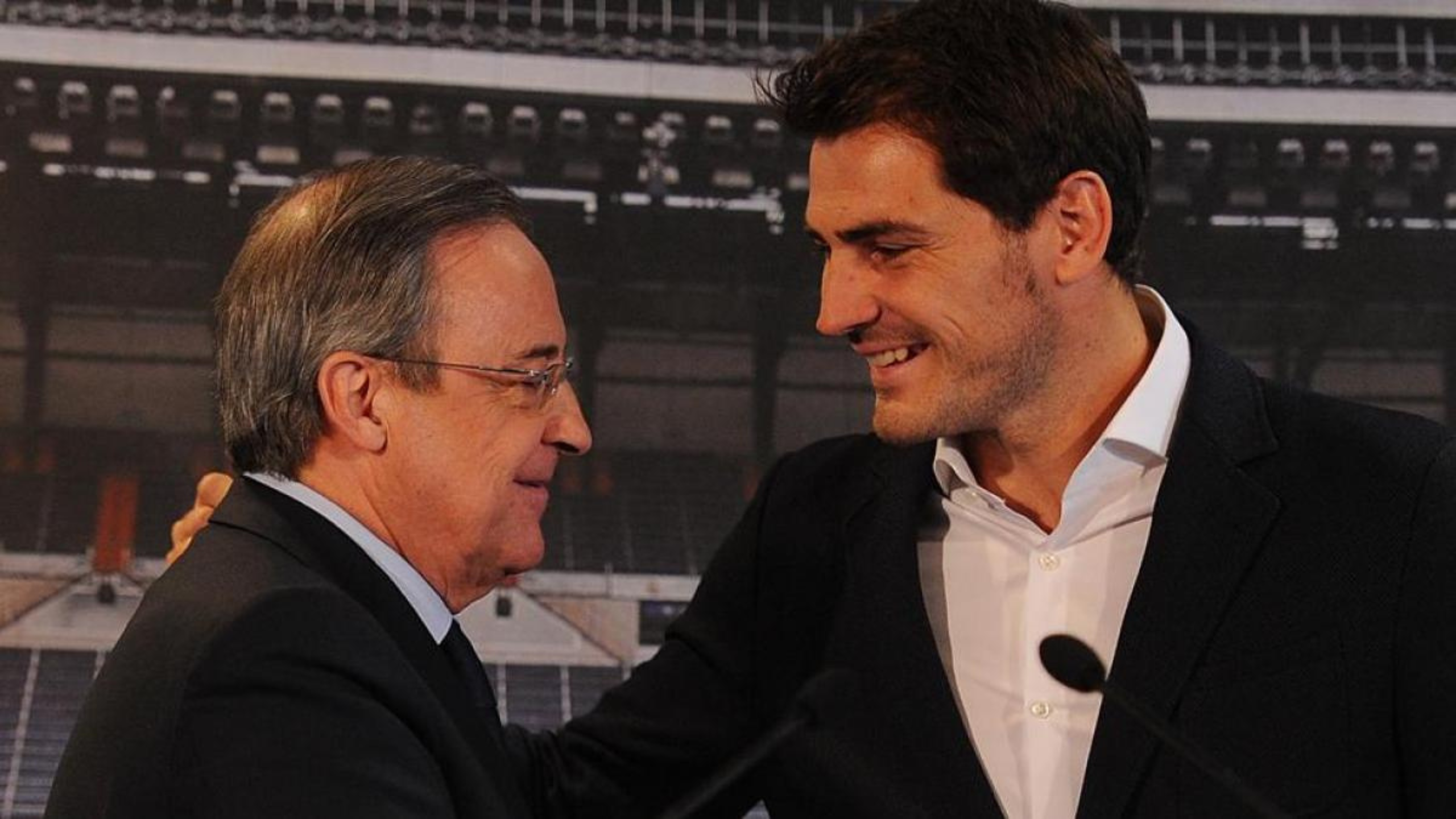 Uno de los últimos encuentros entre Florentino Pérez y Casillas  Uno de los últimos encuentros entre Florentino Pérez y Casillas