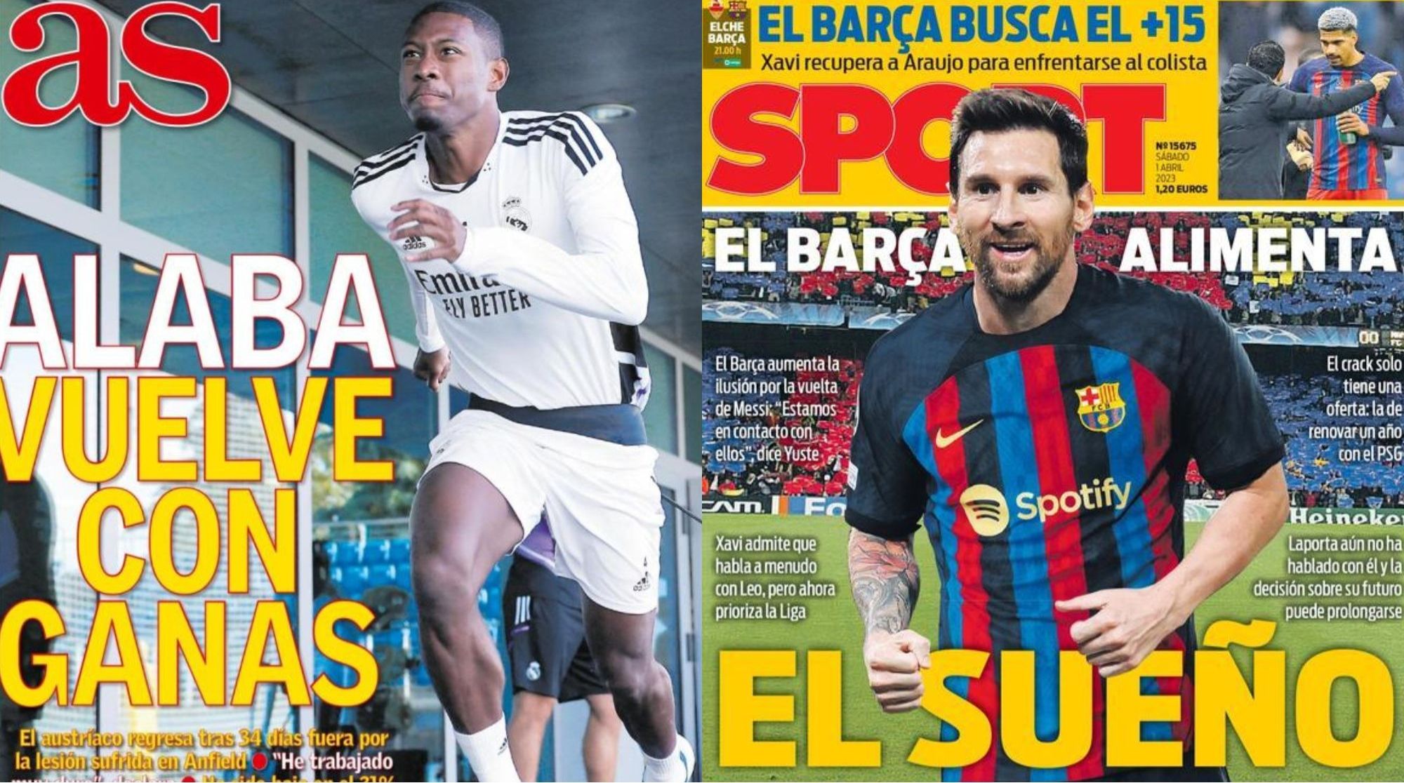 Portadas de la prensa deportiva de hoy