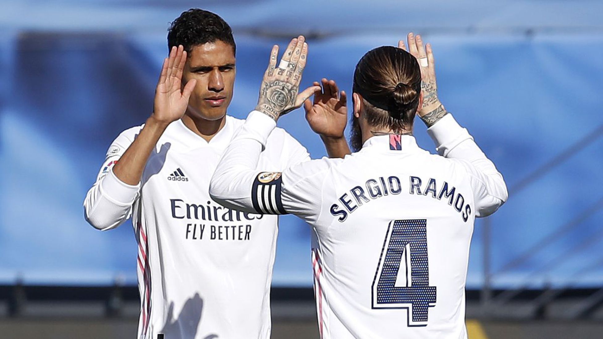 Ramos y Varane jugaron diez años juntos en el Real Madrid
