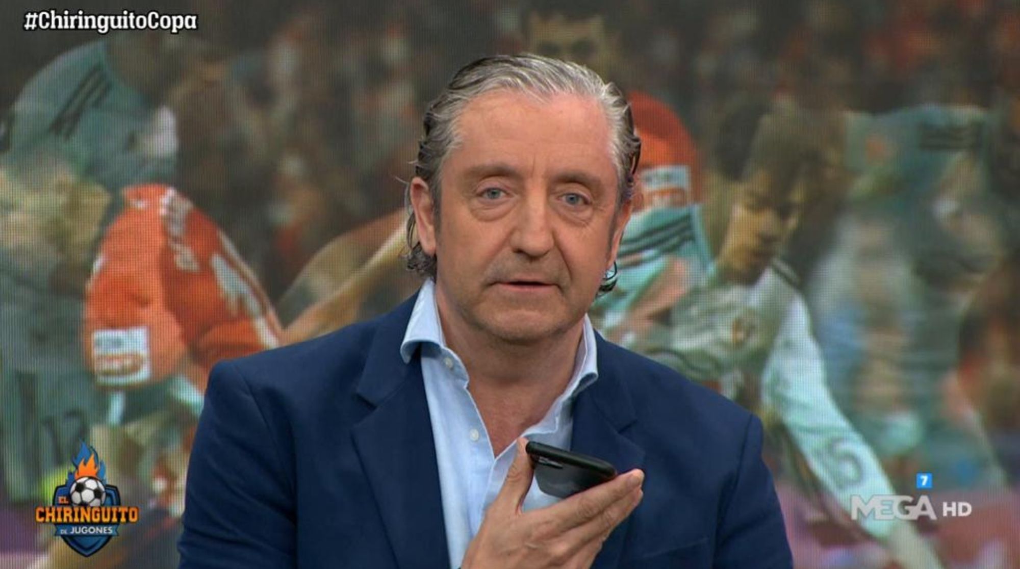 Josep Pedrerol no quiere que el Madrid gane la Copa del Rey Josep Pedrerol no quiere que el Madrid gane la Copa del Rey