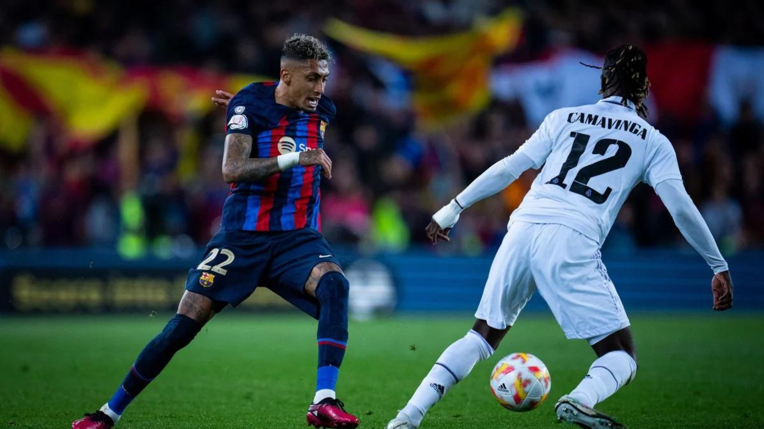 Camavinga en el partido de ayer 