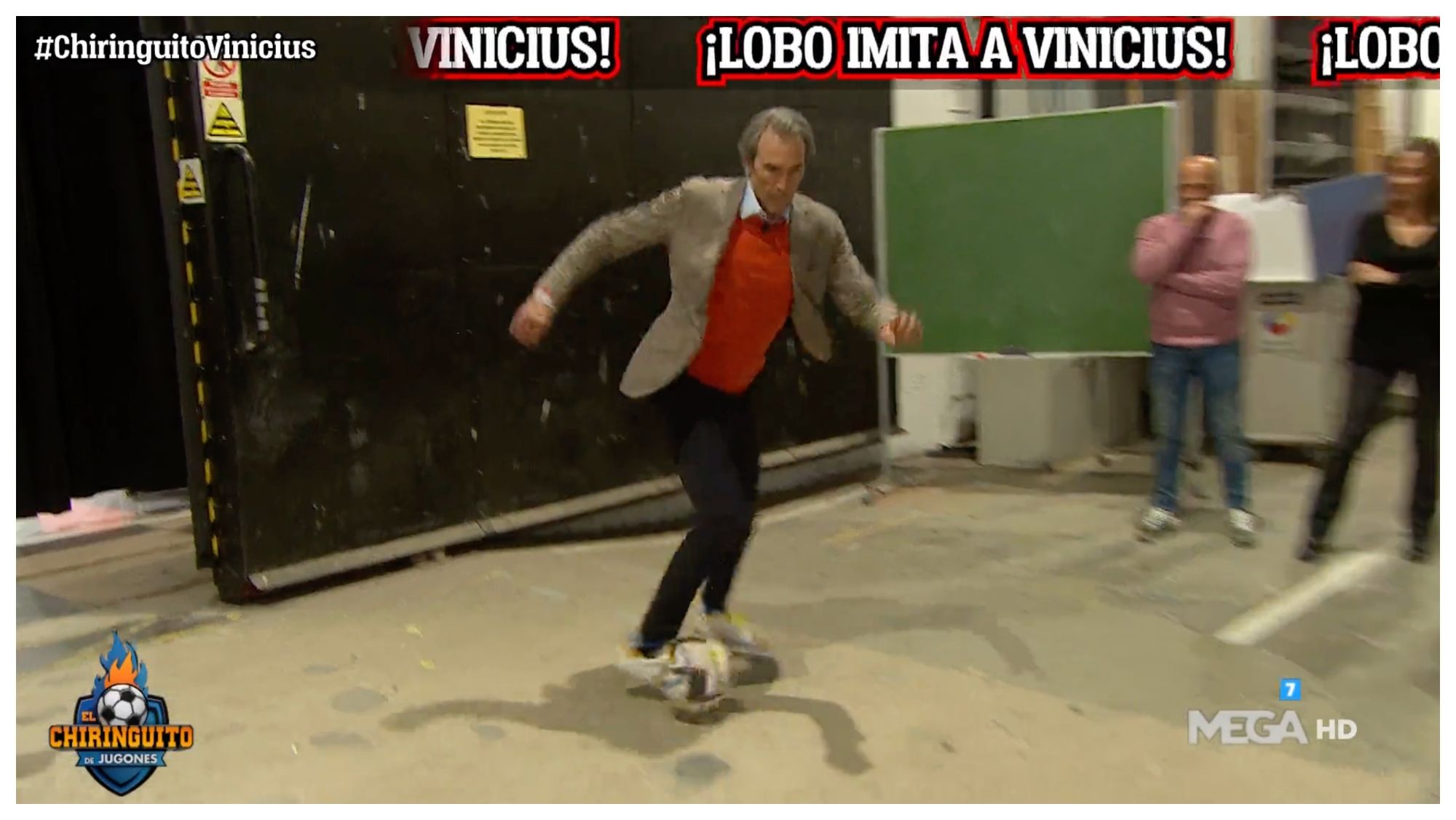 Lobo Carrasco en El Chiringuito Lobo Carrasco en El Chiringuito