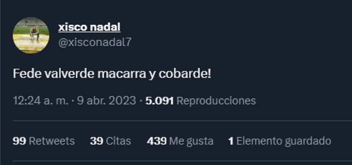 El tuit del trabajador del Villarreal