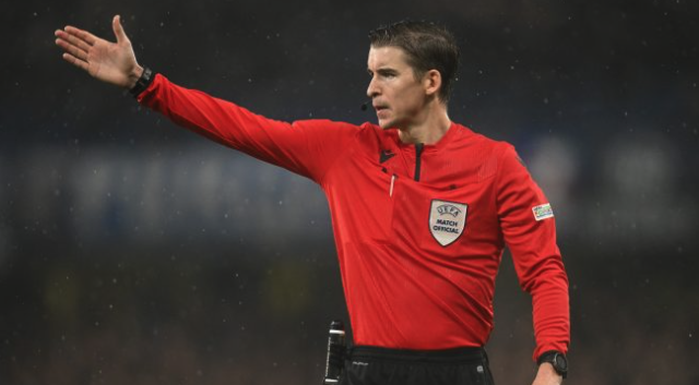 François Letexier, el árbitro del partido de Champions François Letexier, el árbitro del partido de Champions