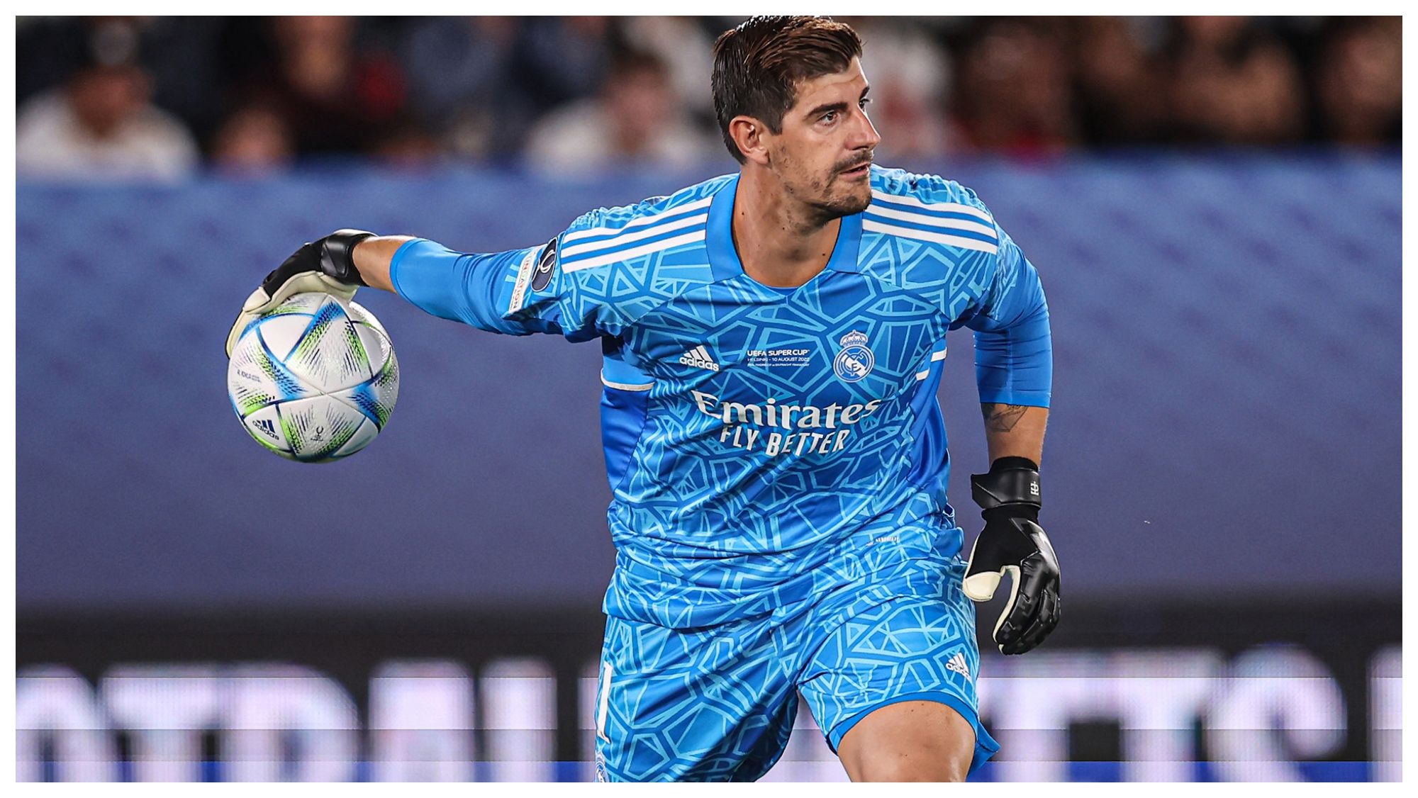 Thibaut Courtois con el Real Madrid