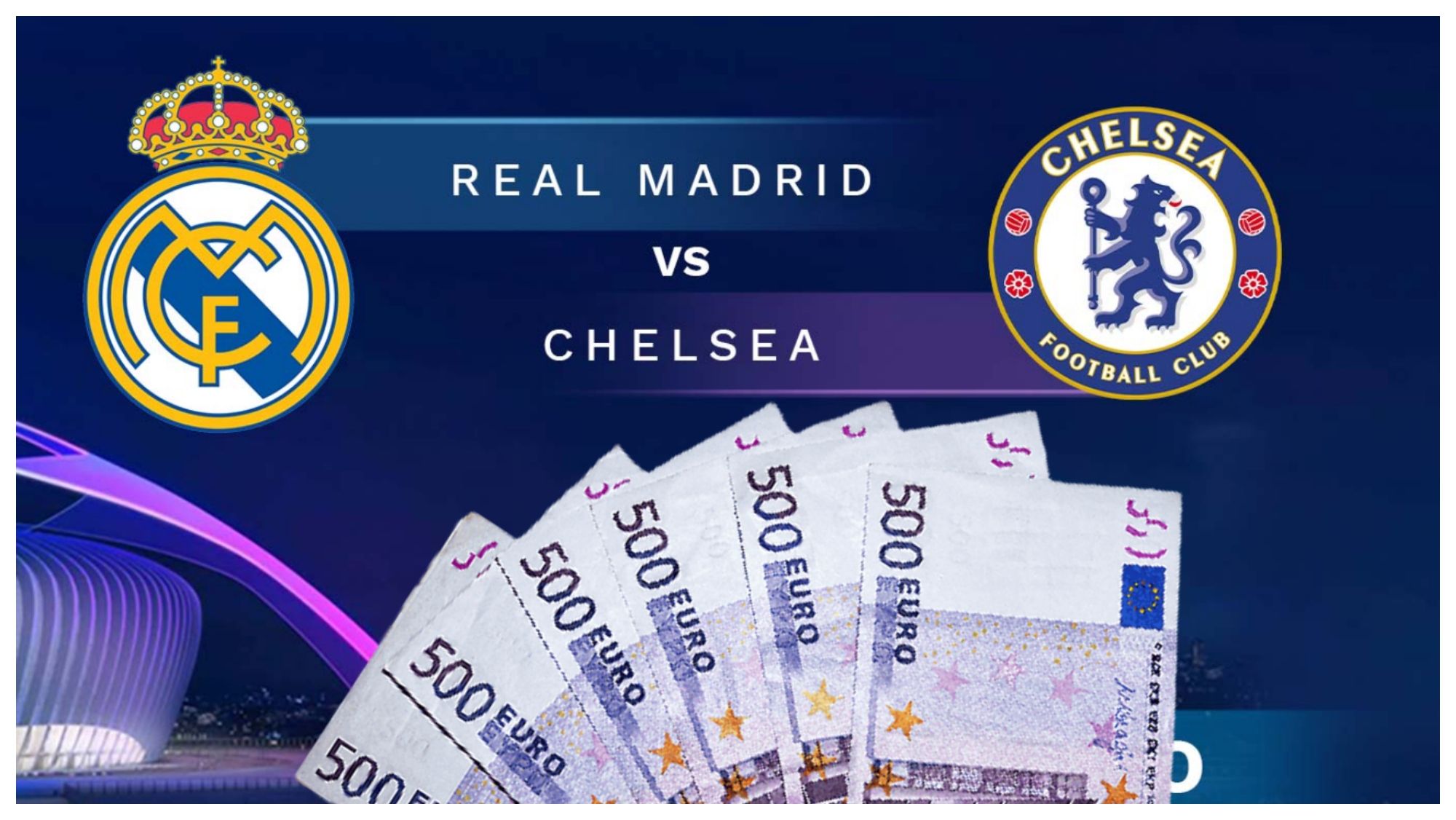 Cuánto dinero ganará el Real Madrid si elimina al Chelsea de la Champions Cuánto dinero ganará el Real Madrid si elimina al Chelsea de la Champions