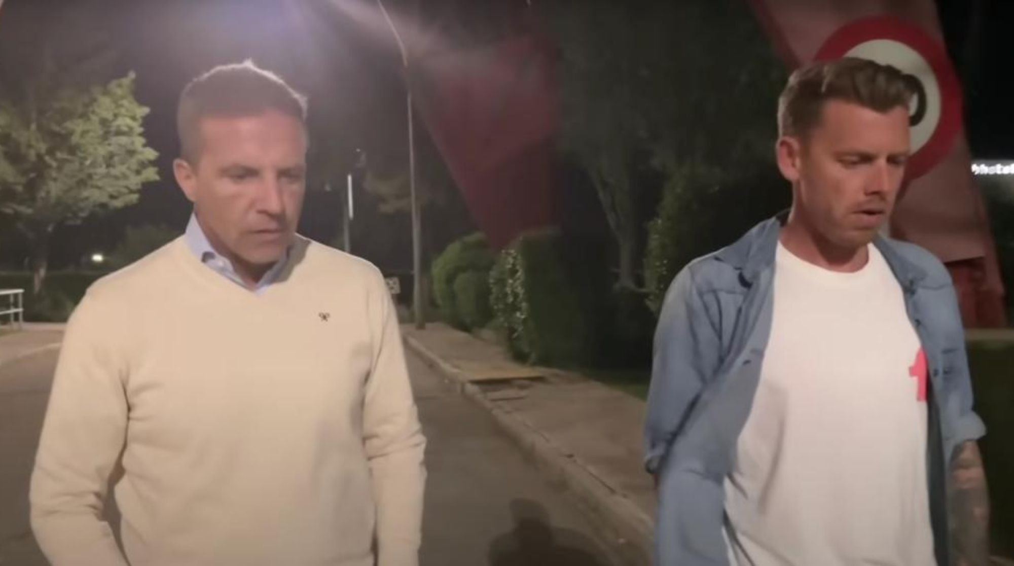 Cristóbal Soria y Jota Jordi acabaron hundidos tras el partido
