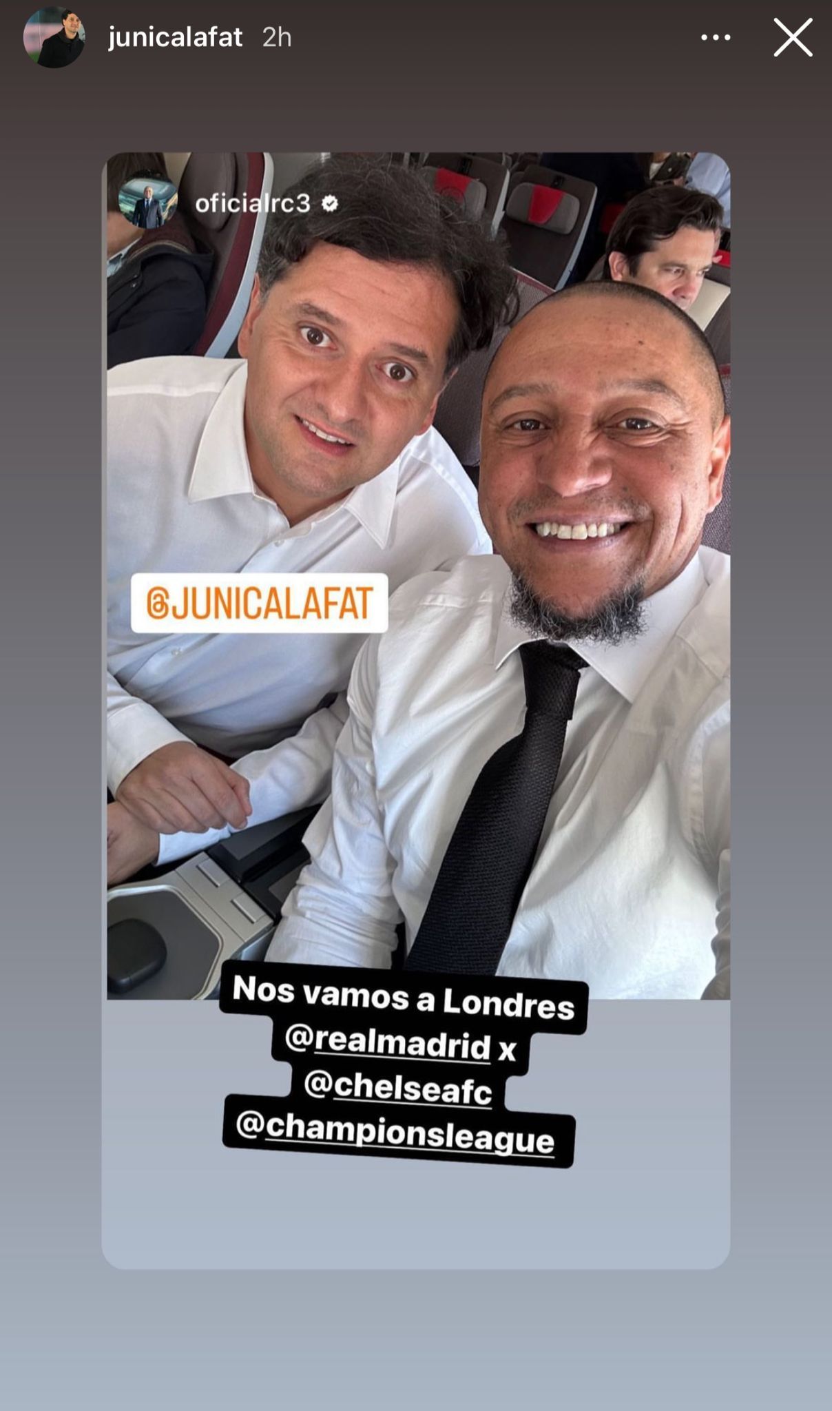 Así lucía el avión rumbo a Londres del Real Madrid 