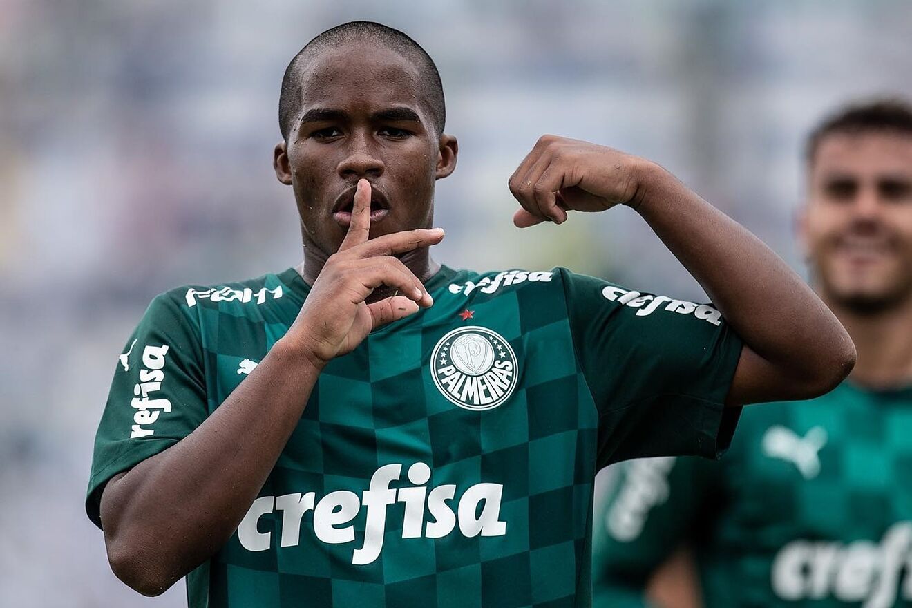 El récord que ha batido Endrick con el Palmeiras