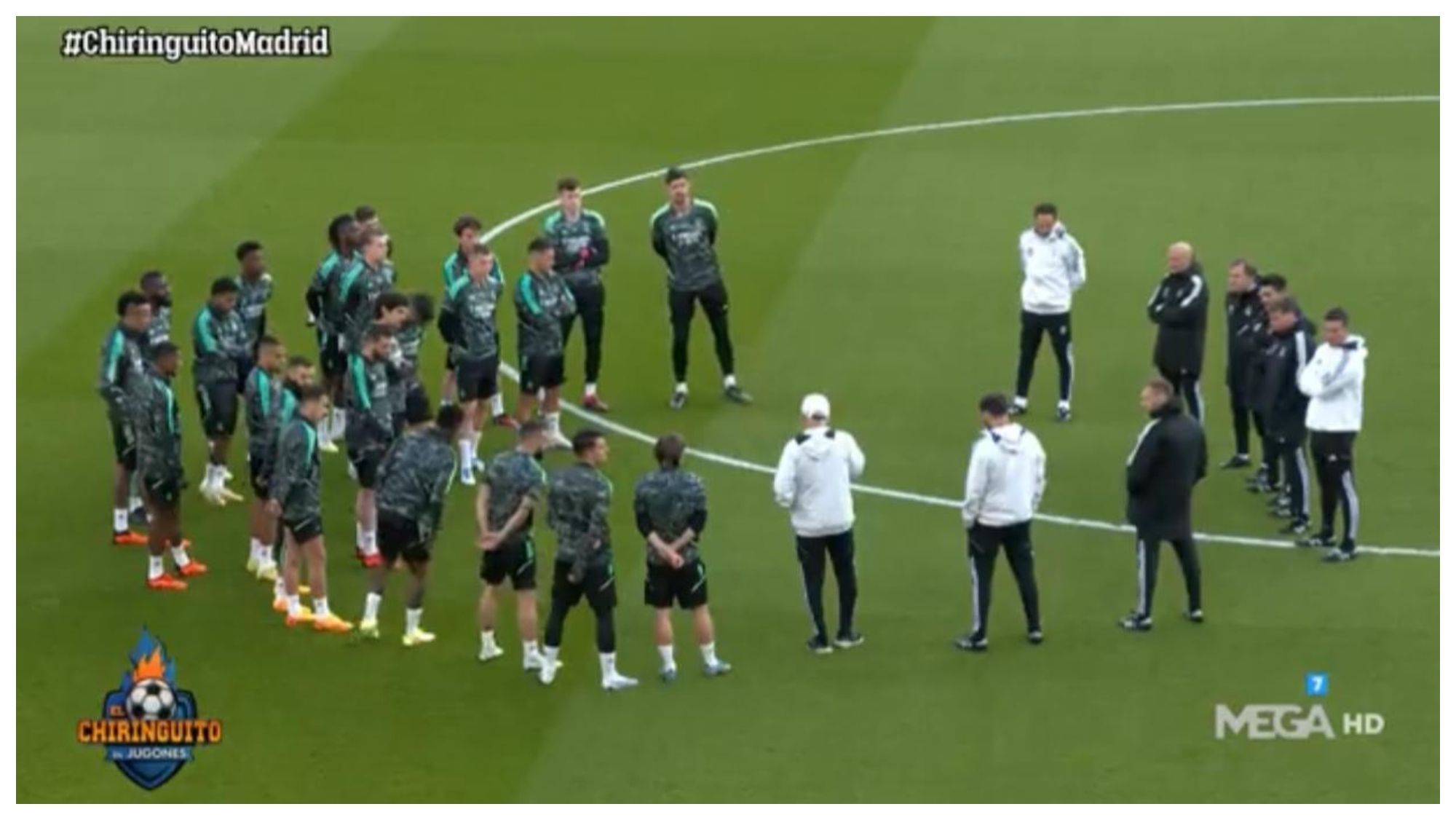 Varios jugadores del Real Madrid Varios jugadores del Real Madrid