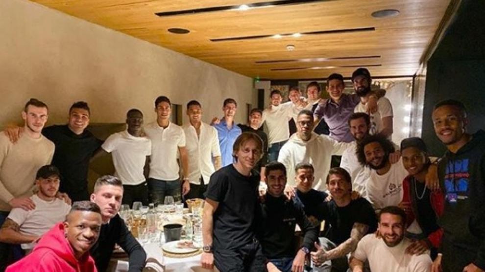 cena del real madrid cena del real madrid