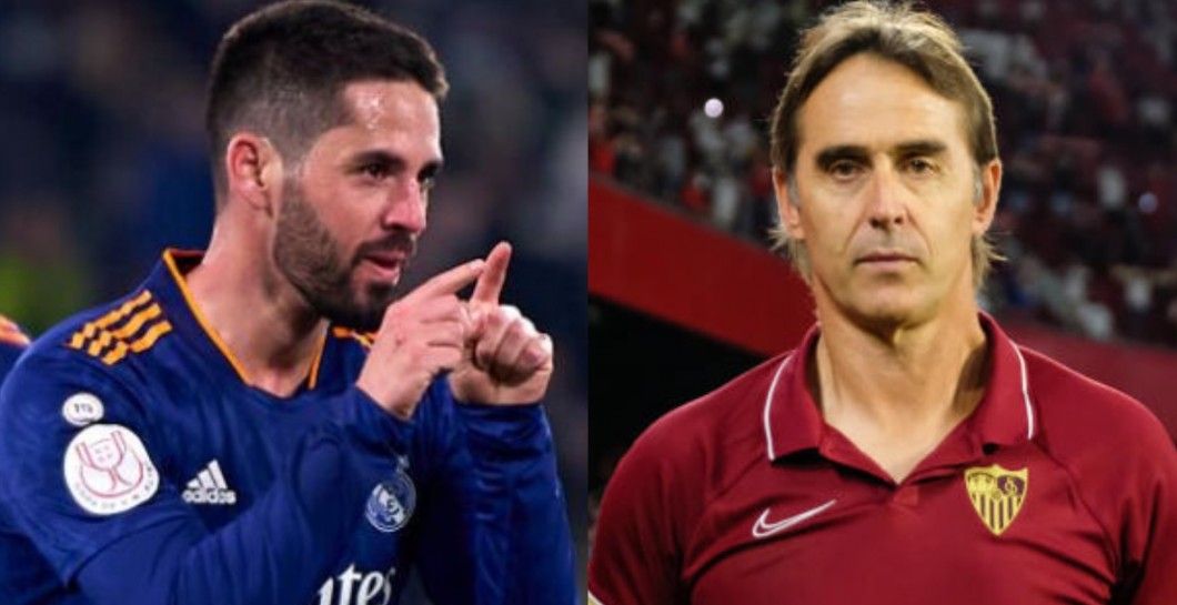 Isco y Lopetegui Isco y Lopetegui